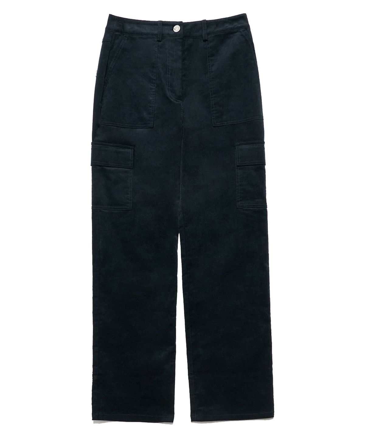 델리센트(DELICCENT) 코듀로이 카고 팬츠 [NAVY]
