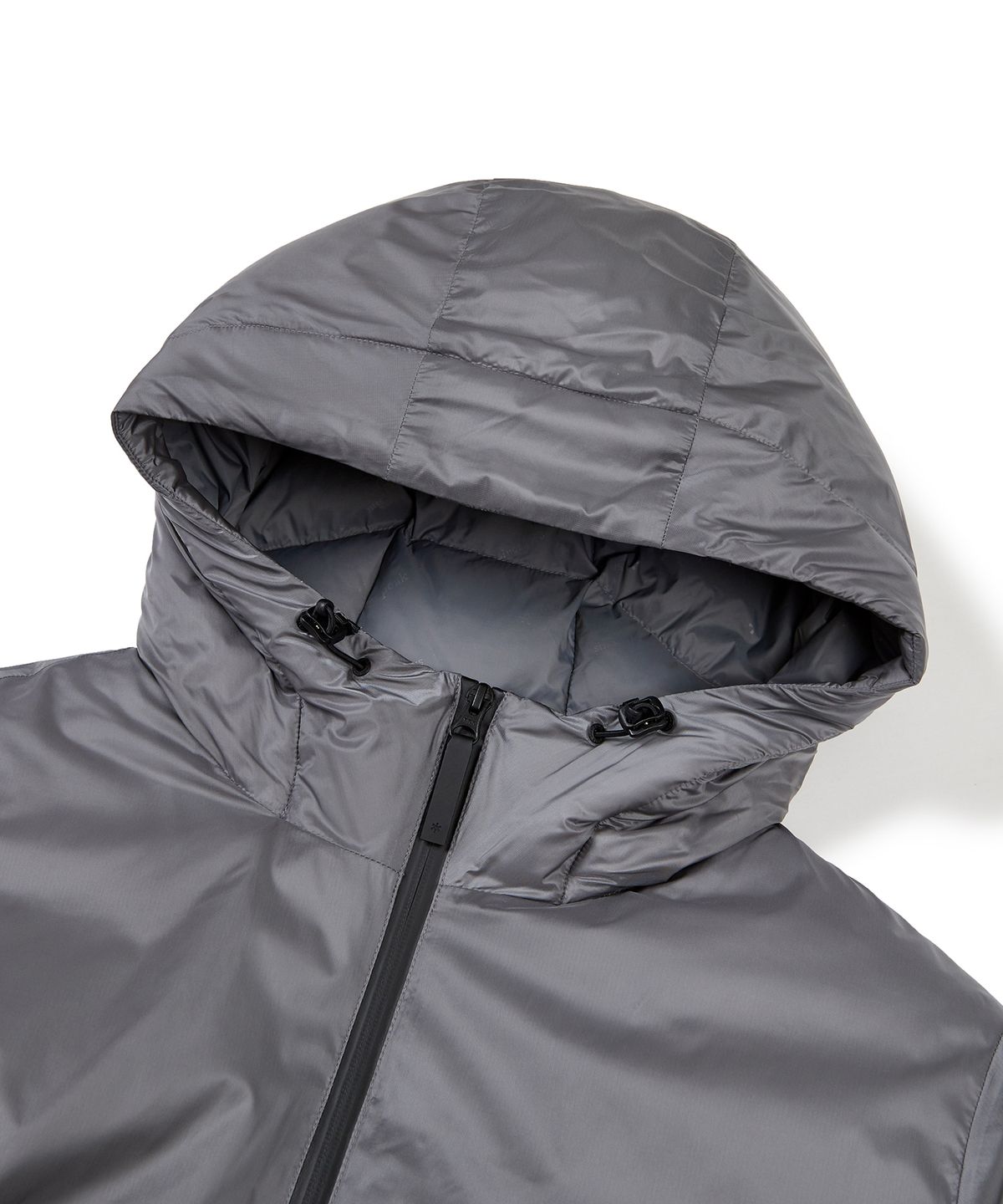 스노우피크 어패럴(SNOWPEAK APPAREL) 피크 에디션 경량 후드 구스 다운 자켓 Gray (S23WMPDJ05)