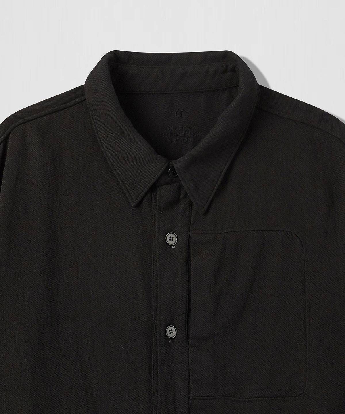 이이(EE) MENS SHIRT BLACK