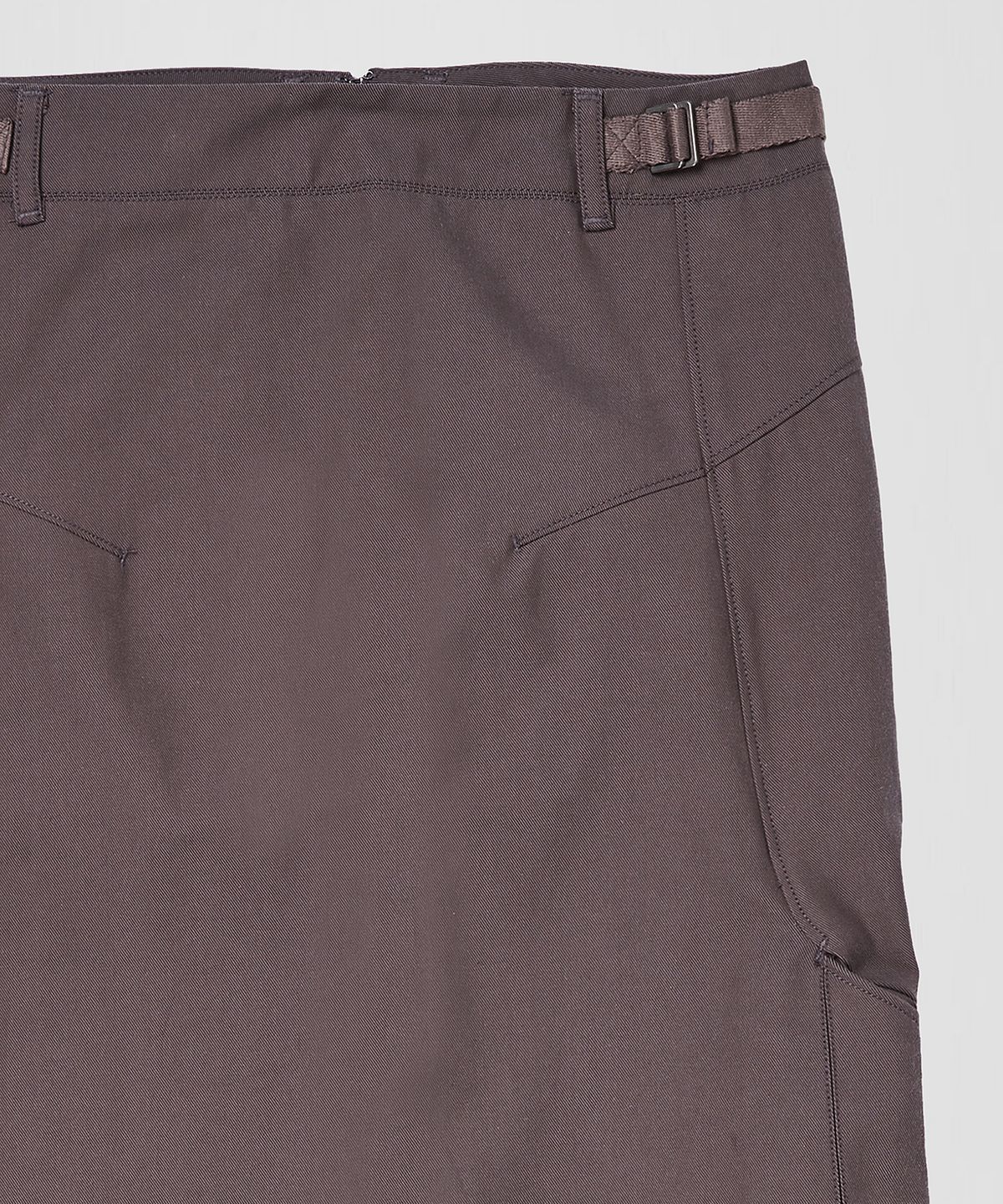 이이(EE) WOMENS COTTON LONG SKIRT BROWN