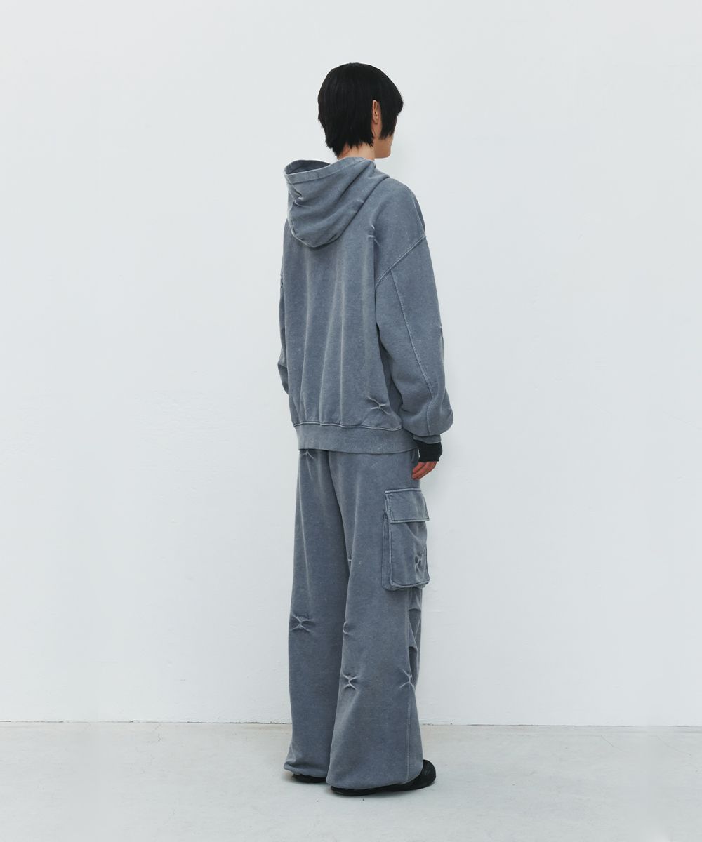 【MAISON MINED】24SS★ STICKY DULL HOODIE 메종미네드 ~50% - STICKY DULL HOODIE BLACK