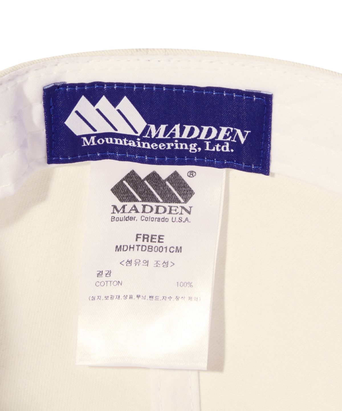 매든(MADDEN) Trucker Cap Cream