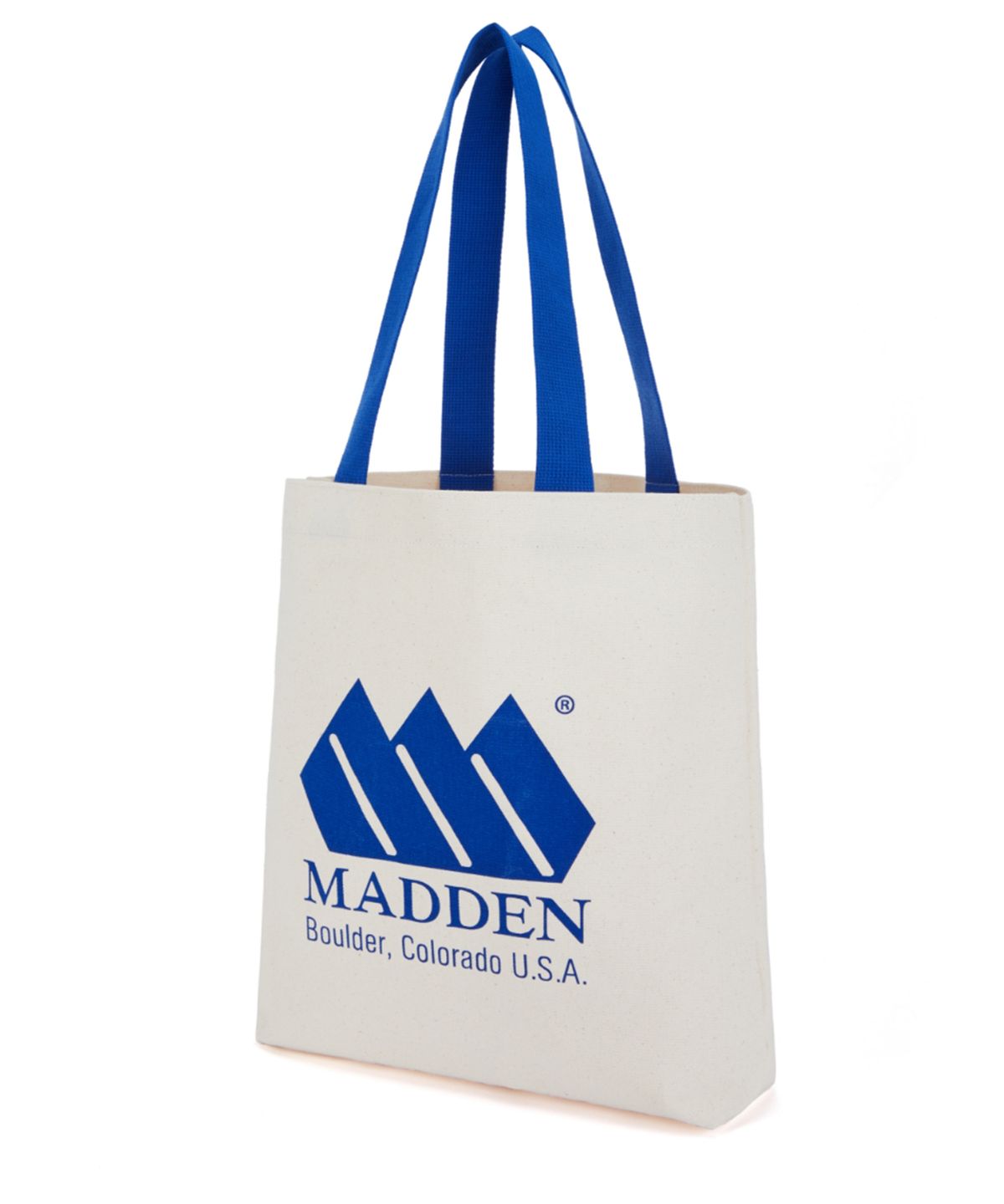 매든(MADDEN) Logo Canvas Bag White
