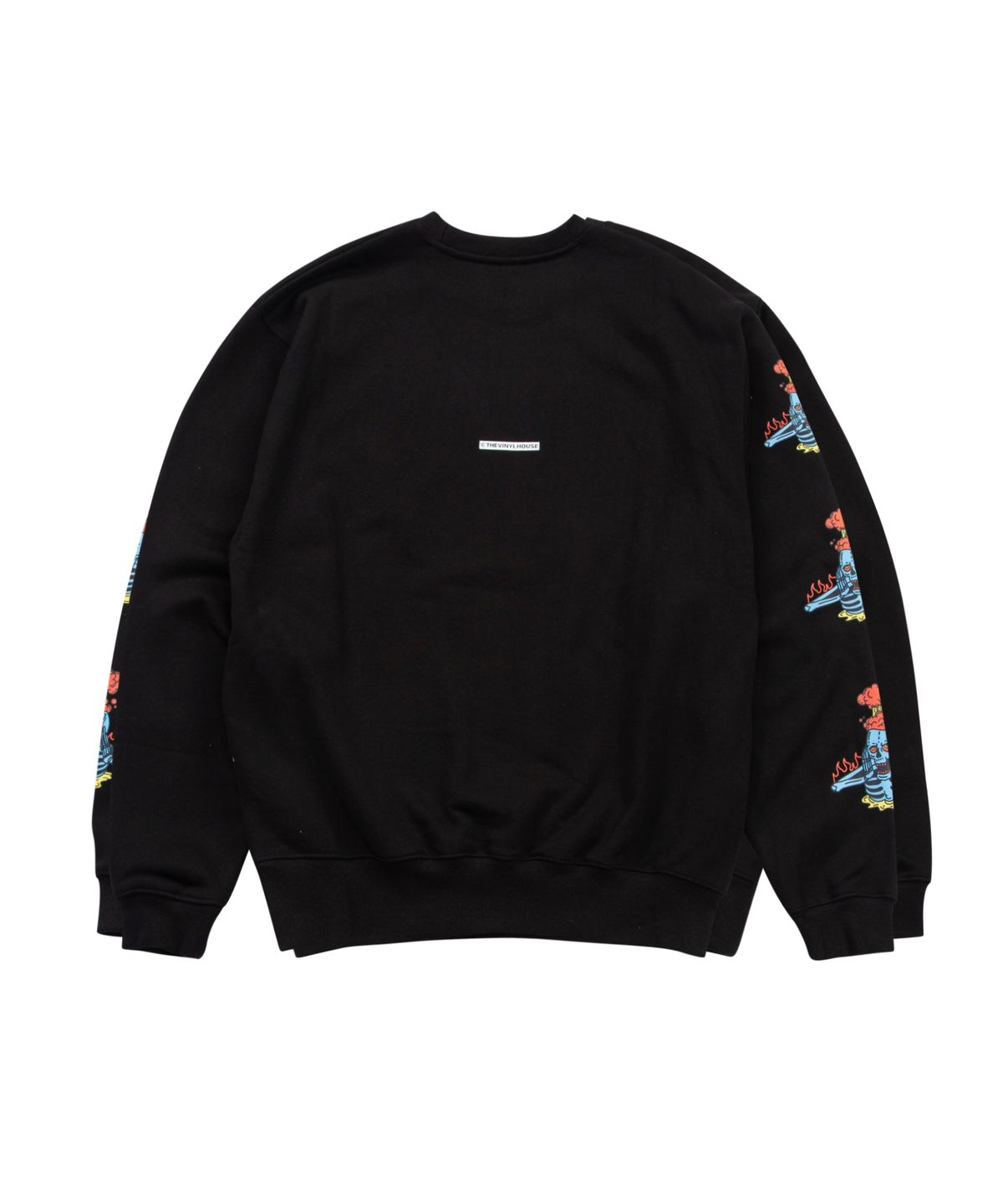 더바이닐하우스(THEVINYLHOUSE) FALL IN LOVE SWEATSHIRTS BLACK (VH2DFUM445A)