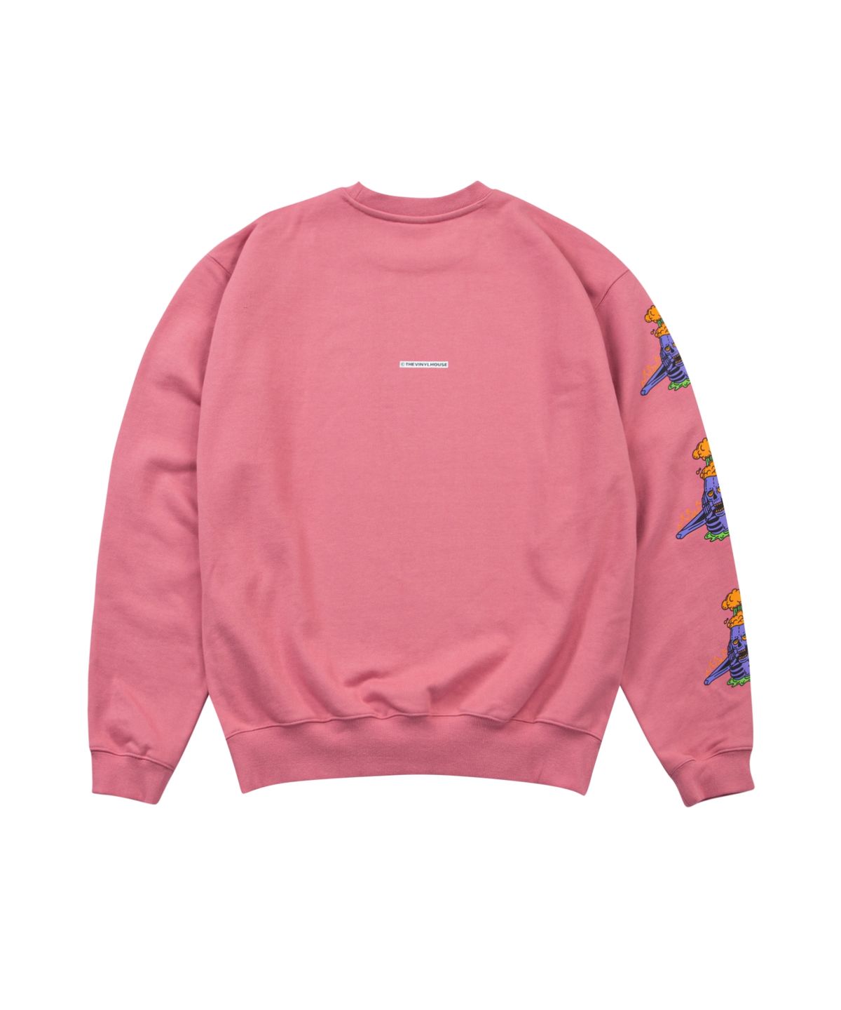더바이닐하우스(THEVINYLHOUSE) FALL IN LOVE SWEATSHIRTS PINK (VH2DFUM445A)