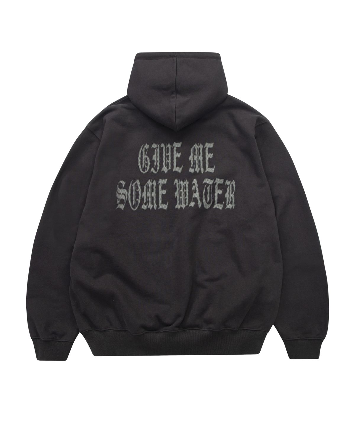 더바이닐하우스(THEVINYLHOUSE) GIVE ME SOME HOODIE CHARCOAL (VH2DFUM400A)