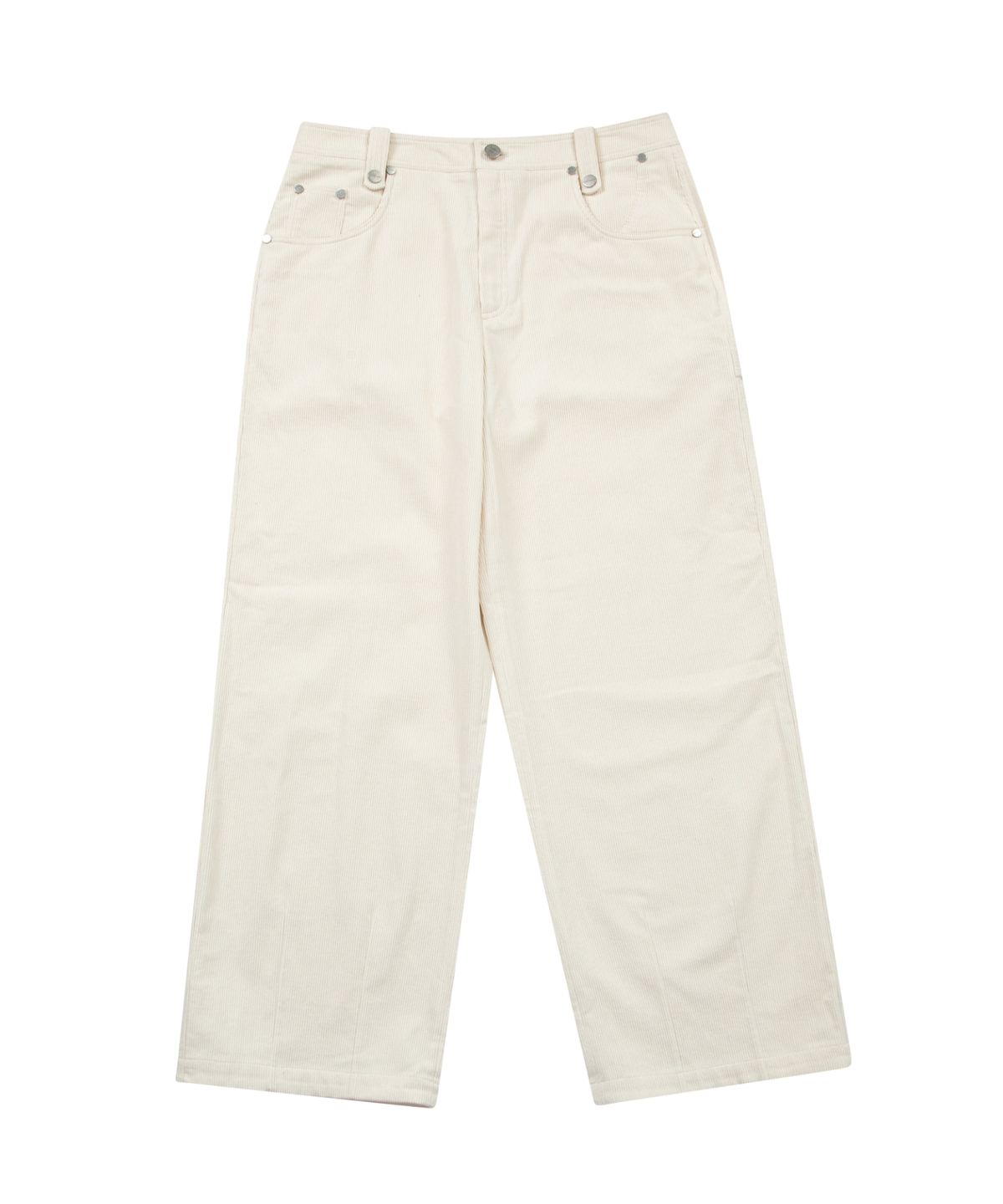 더바이닐하우스(THEVINYLHOUSE) CORDUROY PANTS IVORY (VH2DFUPA11A)