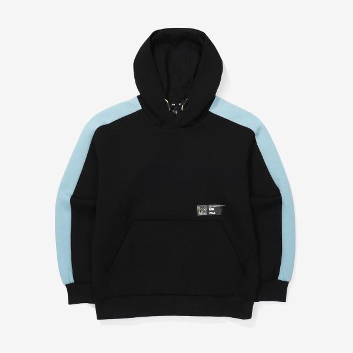 휠라 키즈(FILA KIDS) 퍼포먼스 후드 맨투맨(FK2POF3401MBLK)