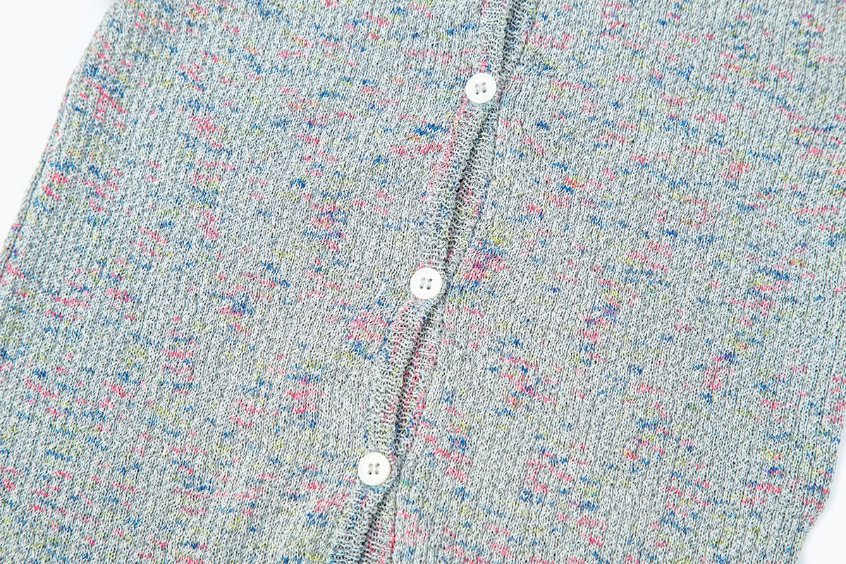 샐러드바구니(SALAD BAGUNI) Scotch Blended Cardigan_silver