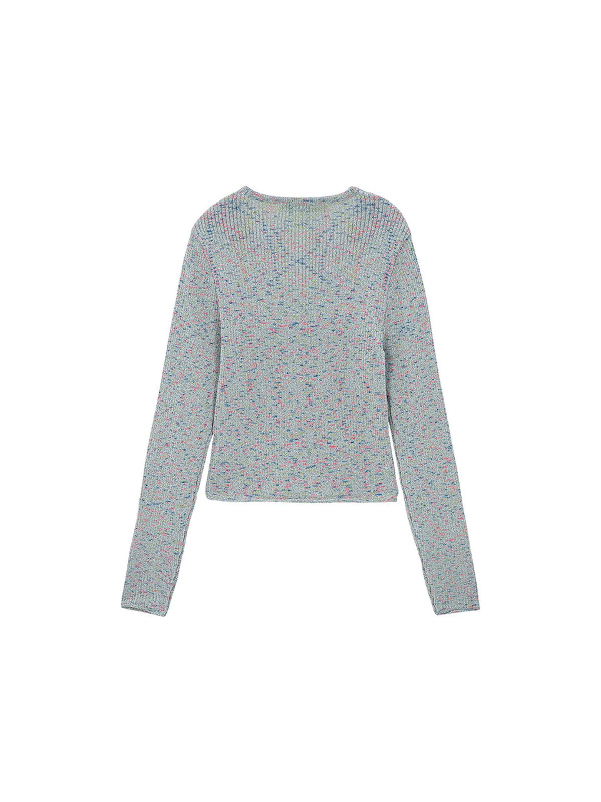 샐러드바구니(SALAD BAGUNI) Scotch Blended Cardigan_silver