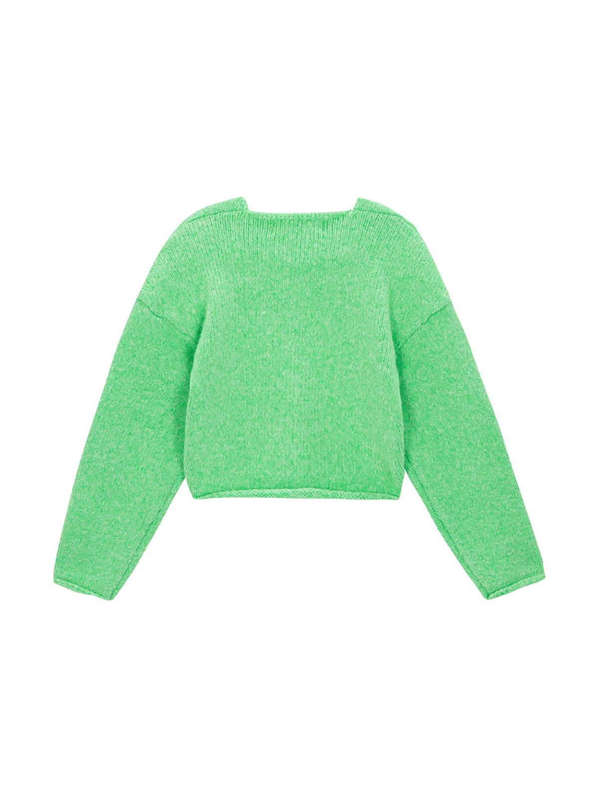 샐러드바구니(SALAD BAGUNI) No Collar Puff Jacket_mint