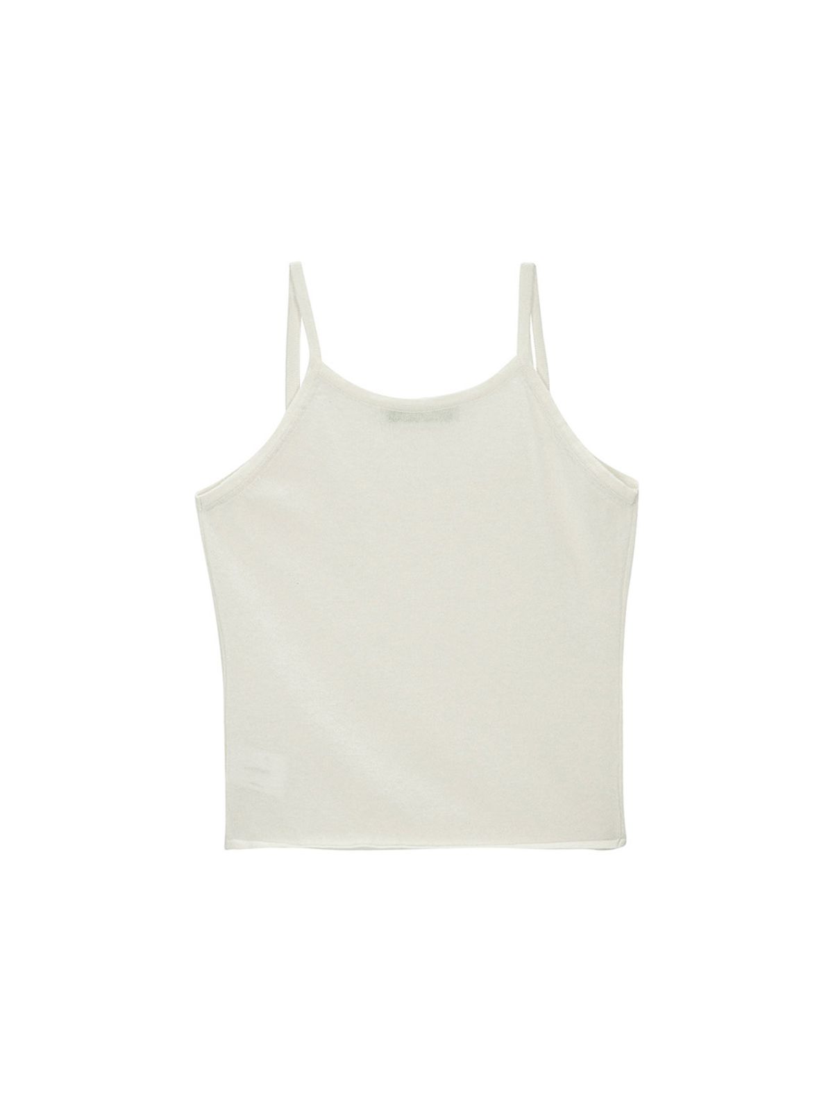 샐러드바구니(SALAD BAGUNI) V-Neck Strap Top_ivory
