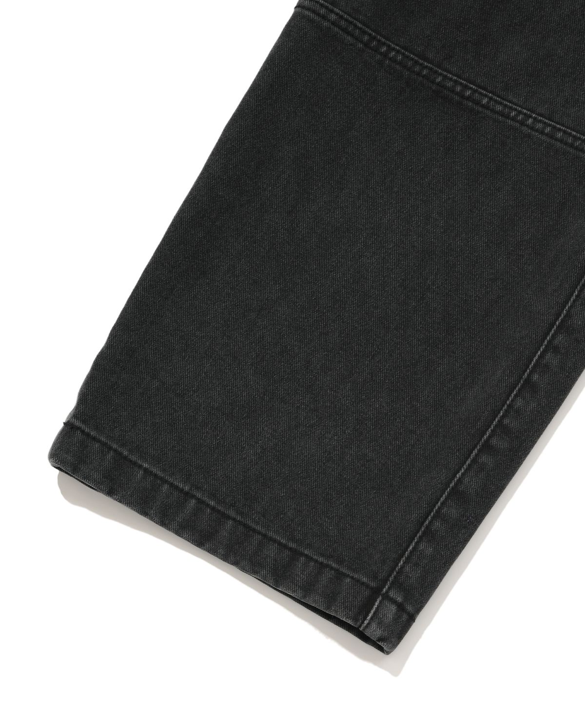 비전스트릿웨어(VISION STREETWEAR) VSW Wide Washed Denim Cargo Pants Black