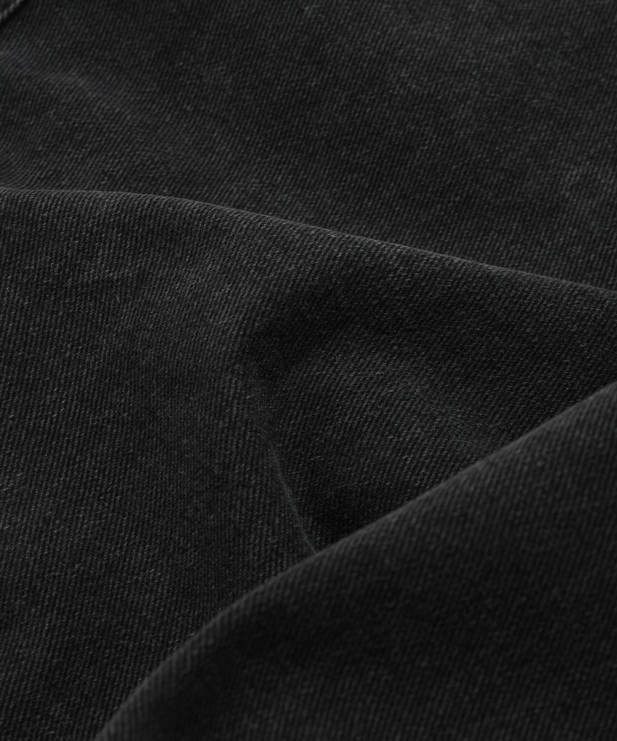 비전스트릿웨어(VISION STREETWEAR) VSW Wide Washed Denim Cargo Pants Black