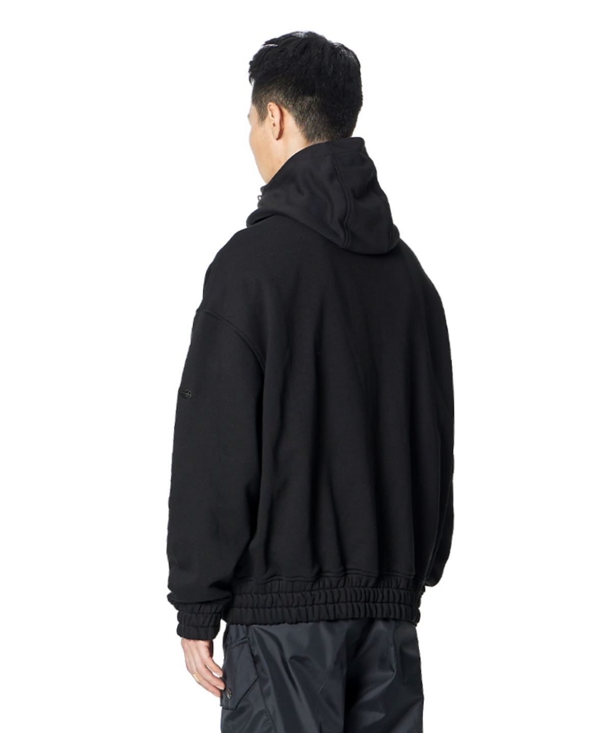 록히드마틴(LOCKHEED MARTIN) Gear Silhouette Hoodie Zip-up (BLACK)