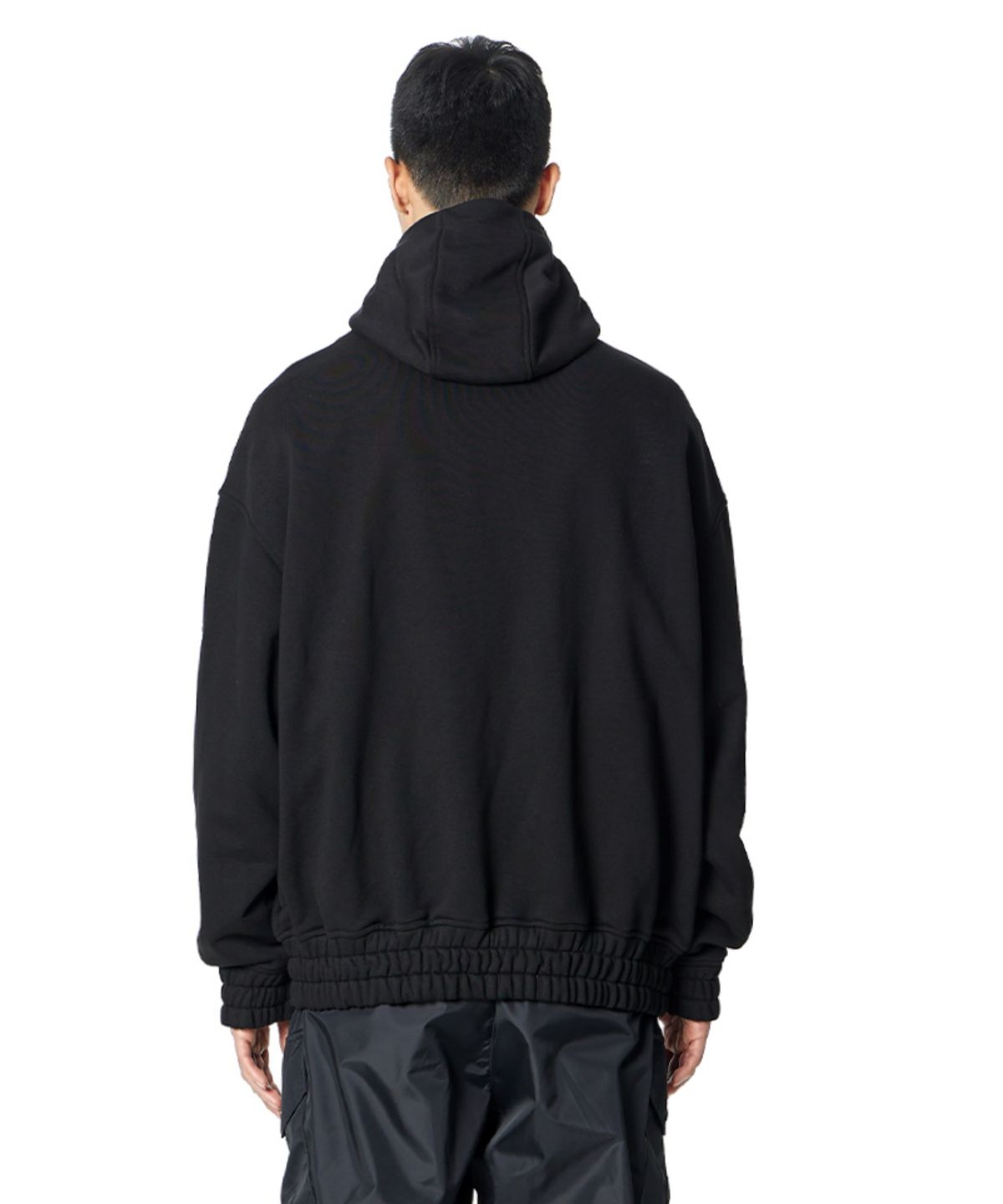 록히드마틴(LOCKHEED MARTIN) Gear Silhouette Hoodie Zip-up (BLACK)