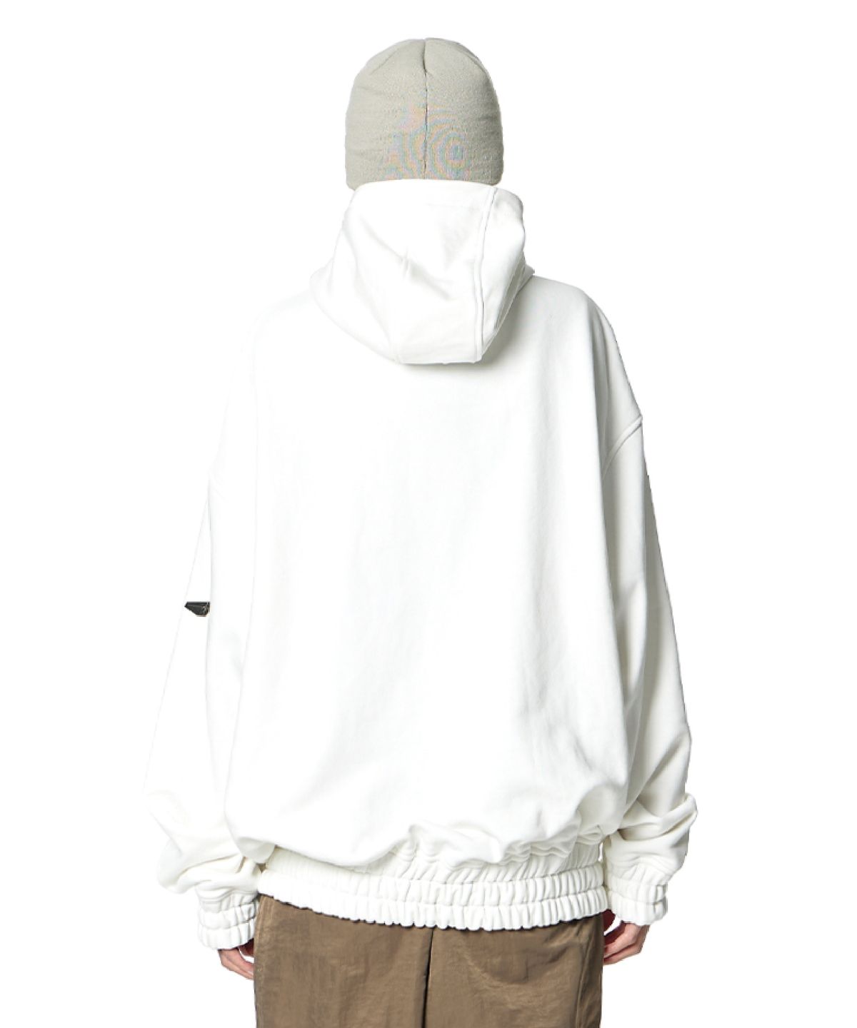 록히드마틴(LOCKHEED MARTIN) Gear Silhouette Hoodie Zip-up (WHITE)