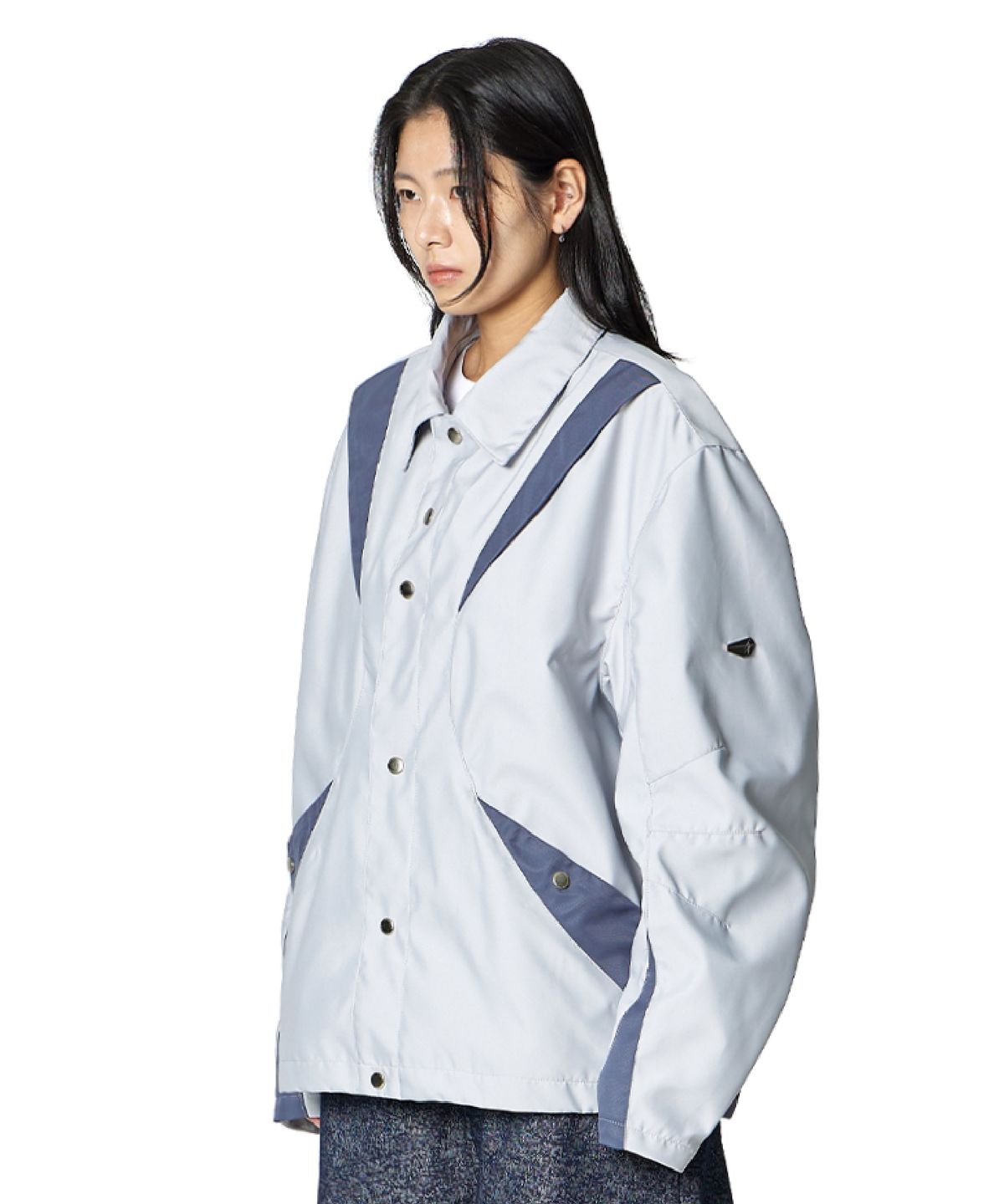 록히드마틴(LOCKHEED MARTIN) Curved Flash Jacket (GREY)