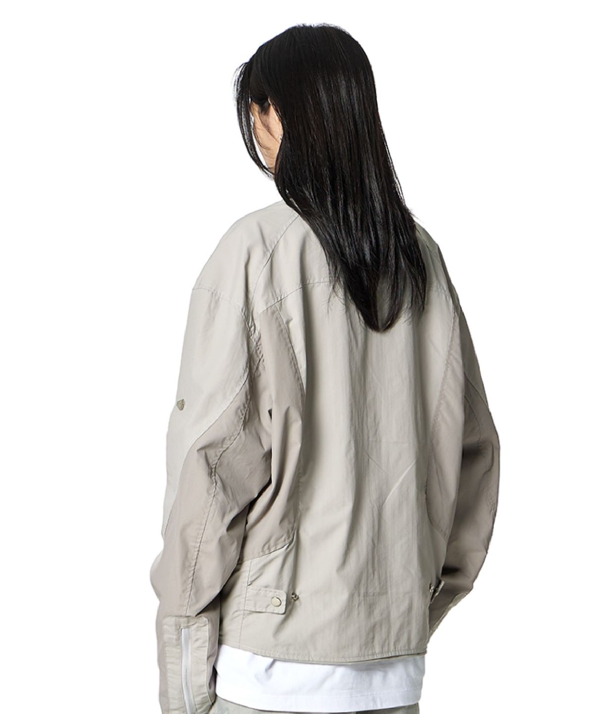 록히드마틴(LOCKHEED MARTIN) Color Scheme Biker Jacket (GREY)