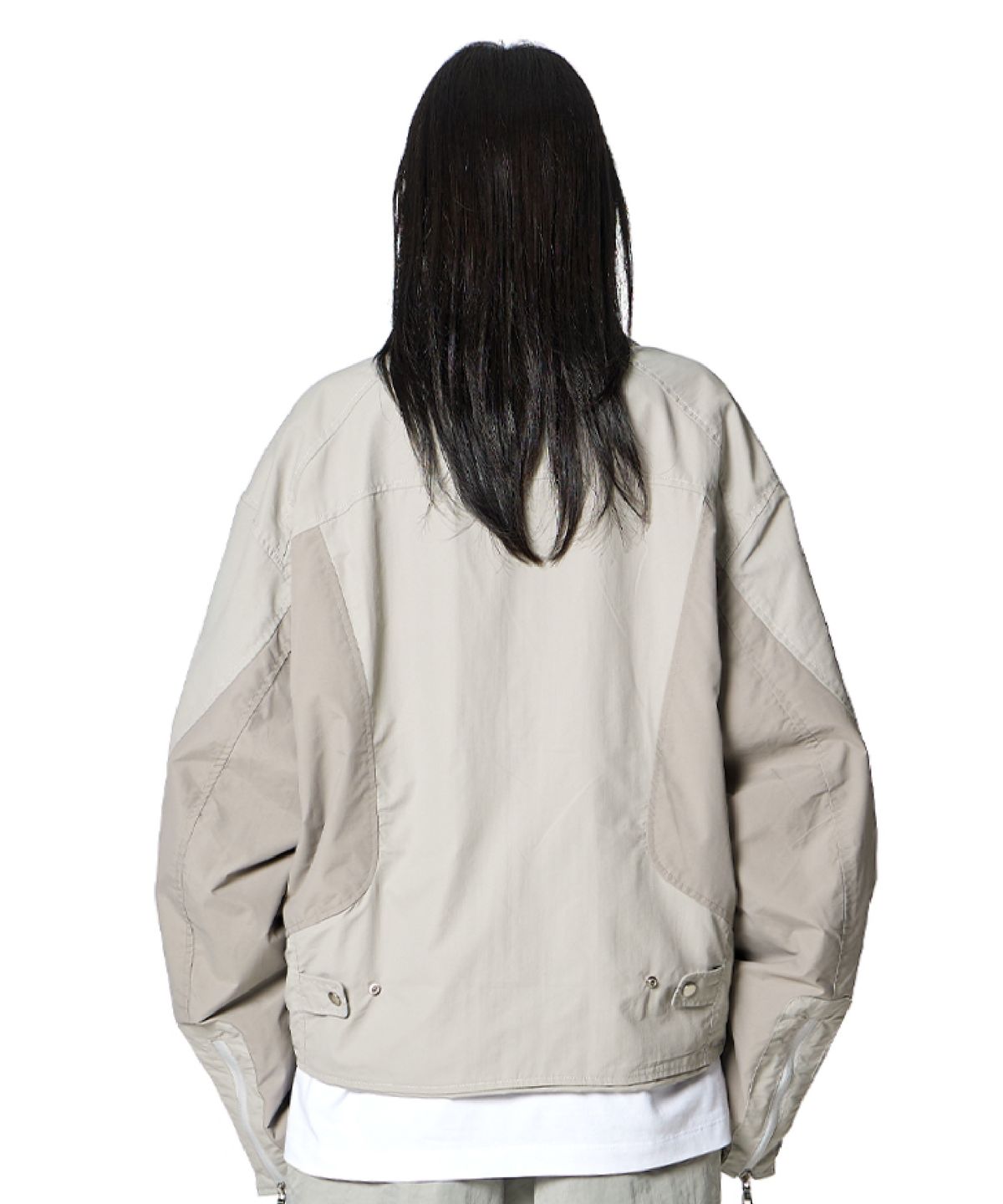 록히드마틴(LOCKHEED MARTIN) Color Scheme Biker Jacket (GREY)