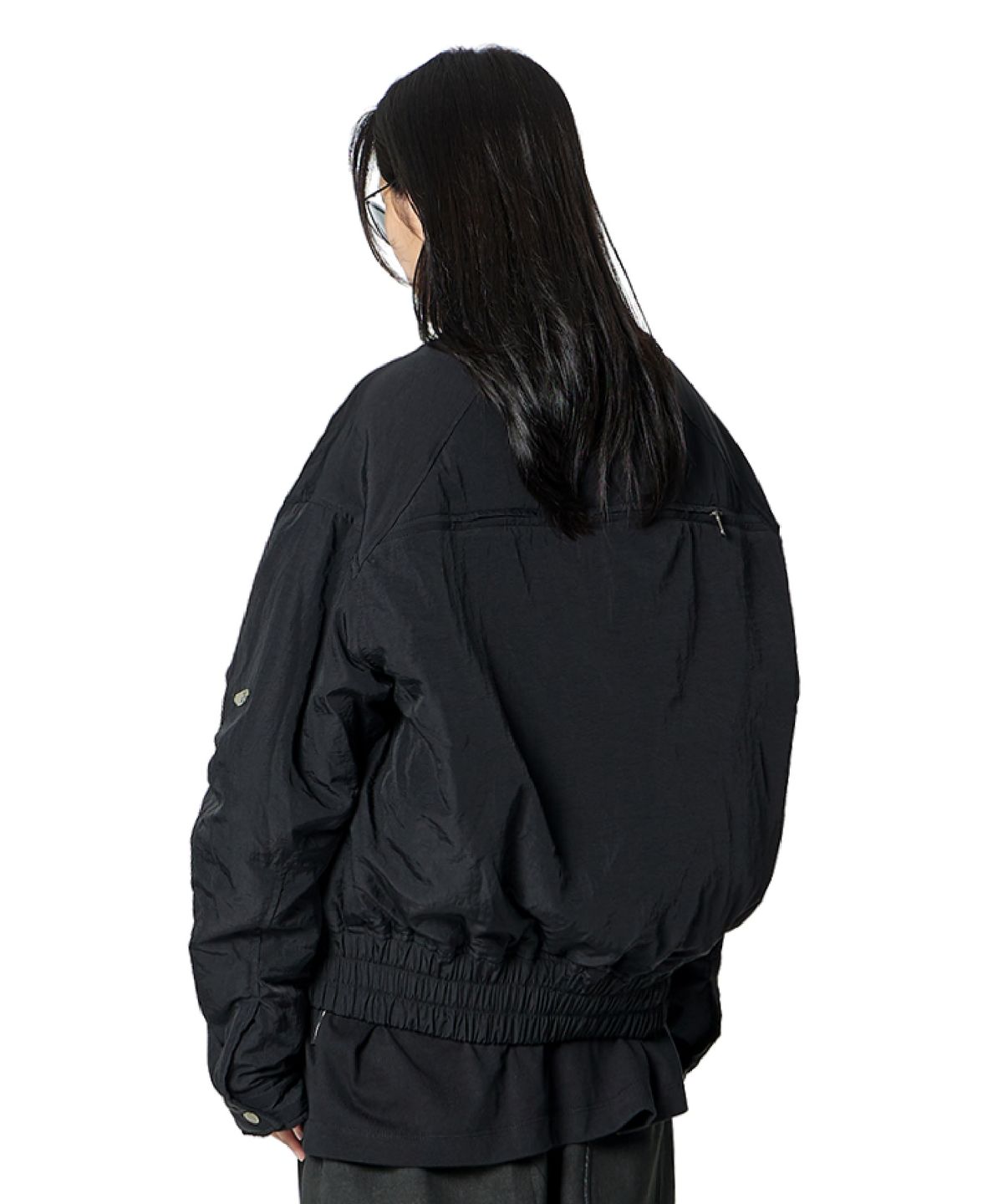 록히드마틴(LOCKHEED MARTIN) Reflective Hoodie Jacket (BLACK)