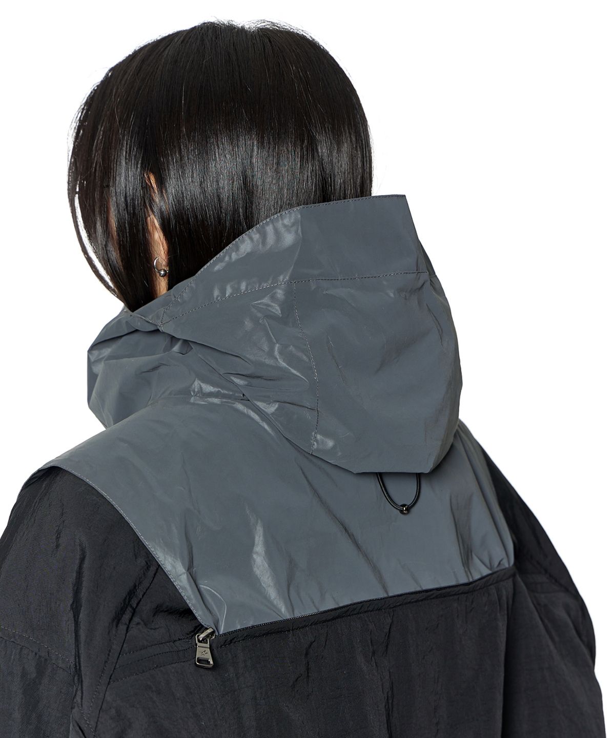 록히드마틴(LOCKHEED MARTIN) Reflective Hoodie Jacket (BLACK)