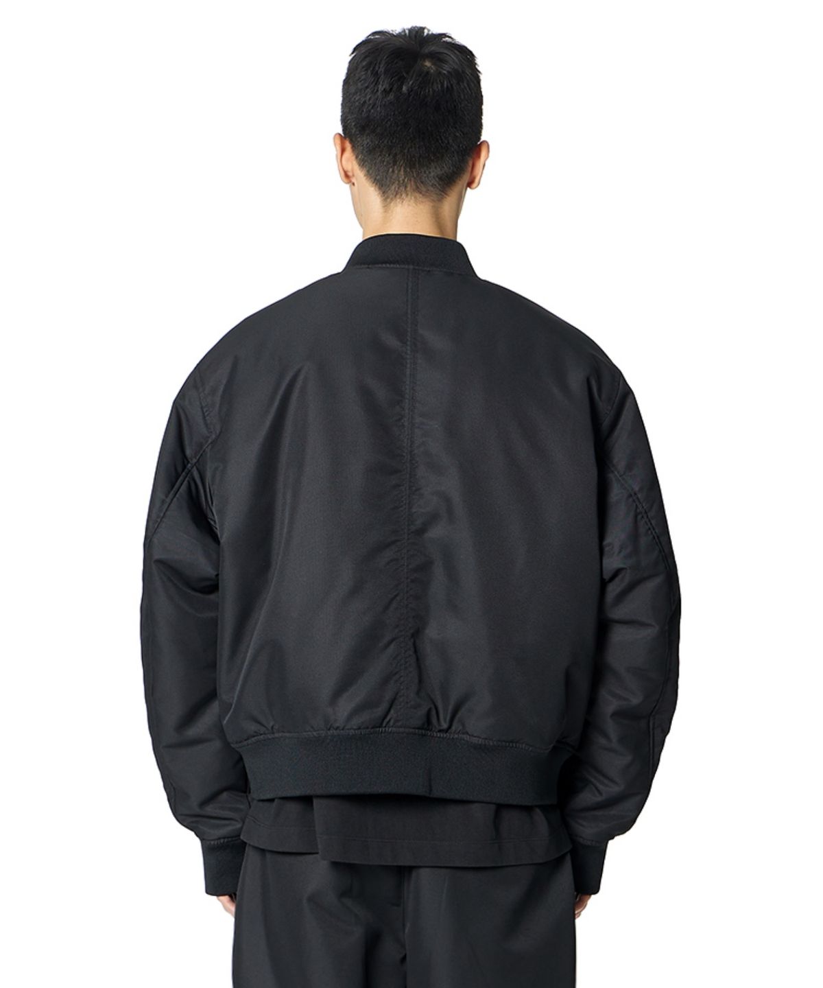 록히드마틴(LOCKHEED MARTIN) Four Zip Bomber Jacket MA-1 (BLACK)
