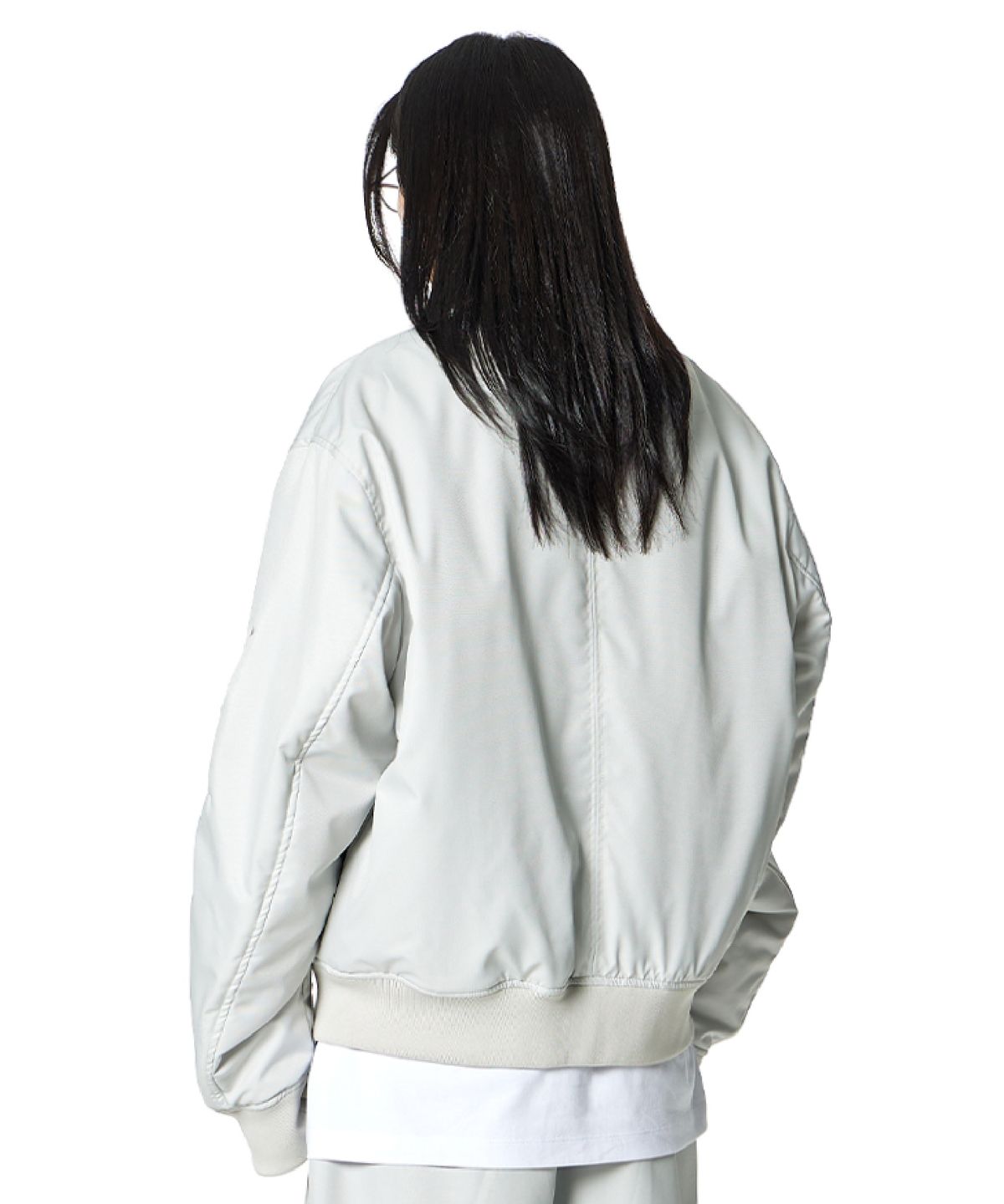 록히드마틴(LOCKHEED MARTIN) Four Zip Bomber Jacket MA-1 (BEIGE)