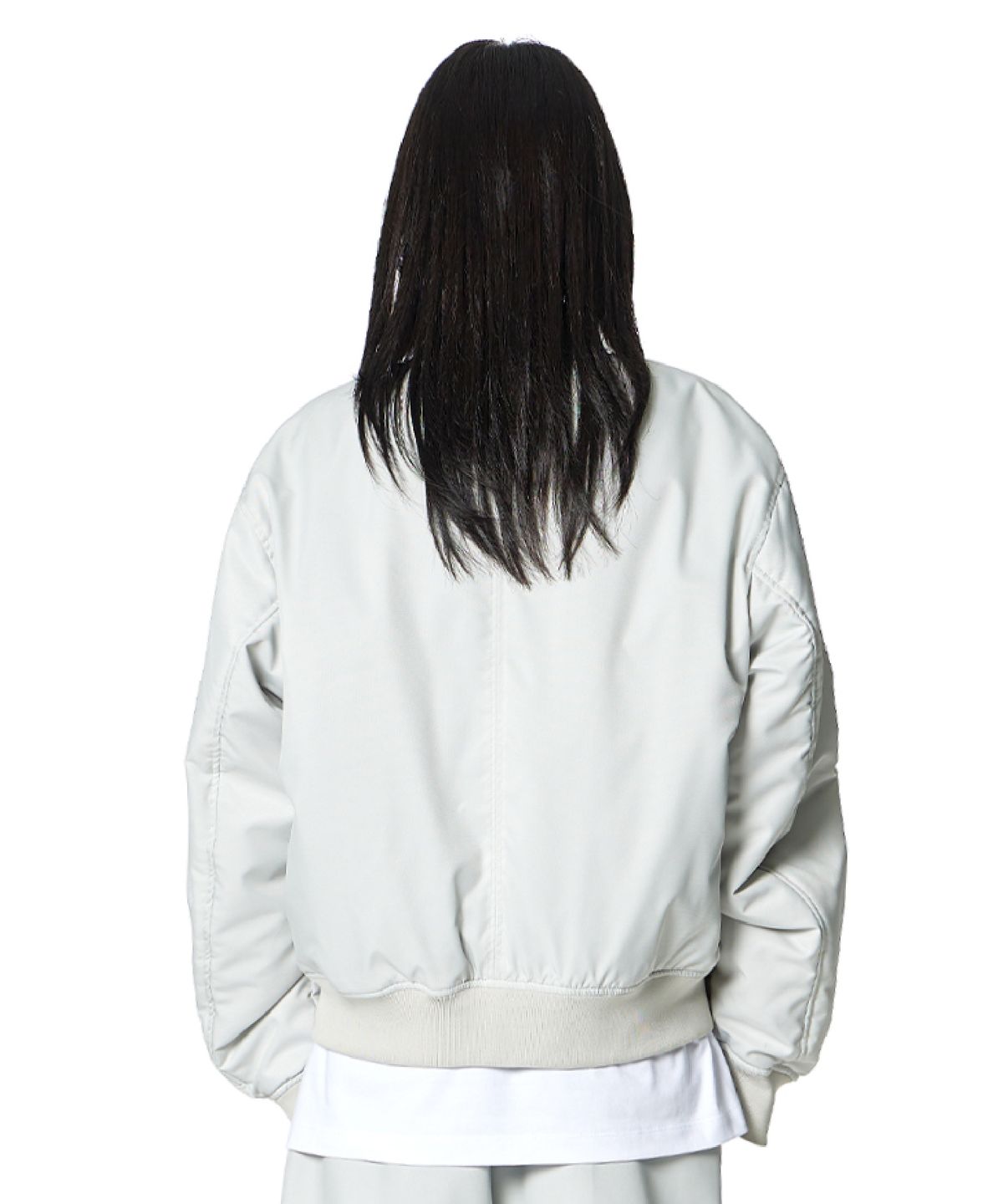 록히드마틴(LOCKHEED MARTIN) Four Zip Bomber Jacket MA-1 (BEIGE)