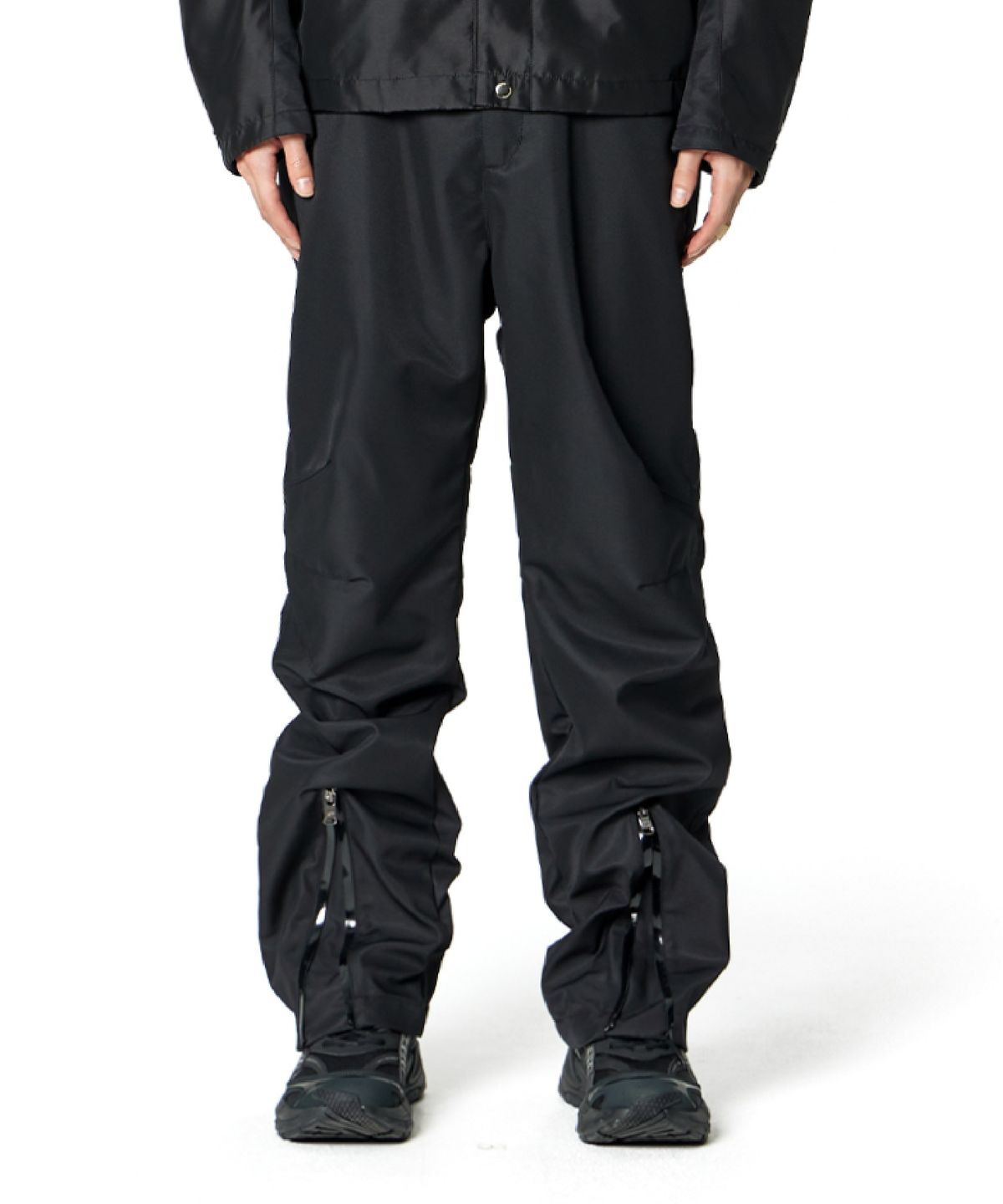 록히드마틴(LOCKHEED MARTIN) Zipper Biker Pants (BLACK)