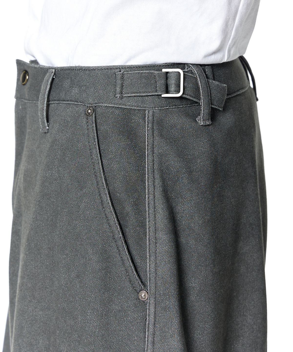 록히드마틴(LOCKHEED MARTIN) Side Big Pocket Cargo Pants (WASHED GREY)
