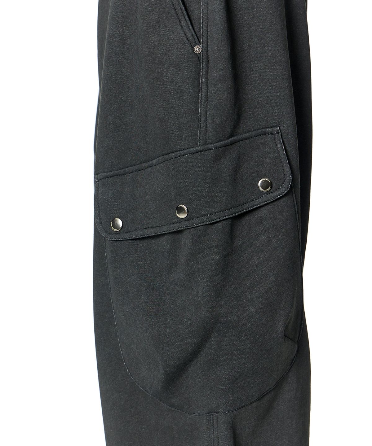 록히드마틴(LOCKHEED MARTIN) Side Big Pocket Cargo Pants (WASHED BLACK)