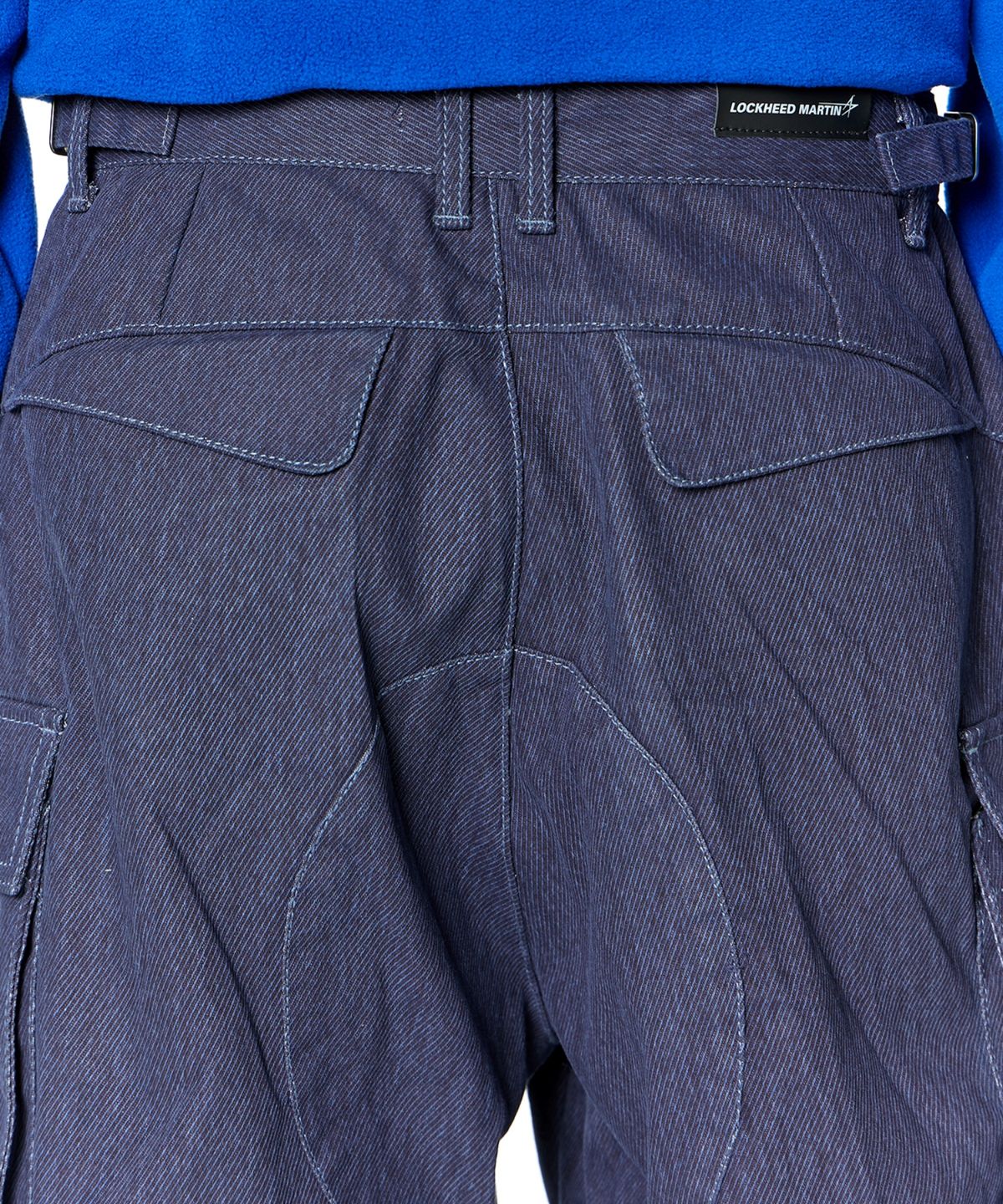 록히드마틴(LOCKHEED MARTIN) Round Knee Cargo Pants (BLUE)