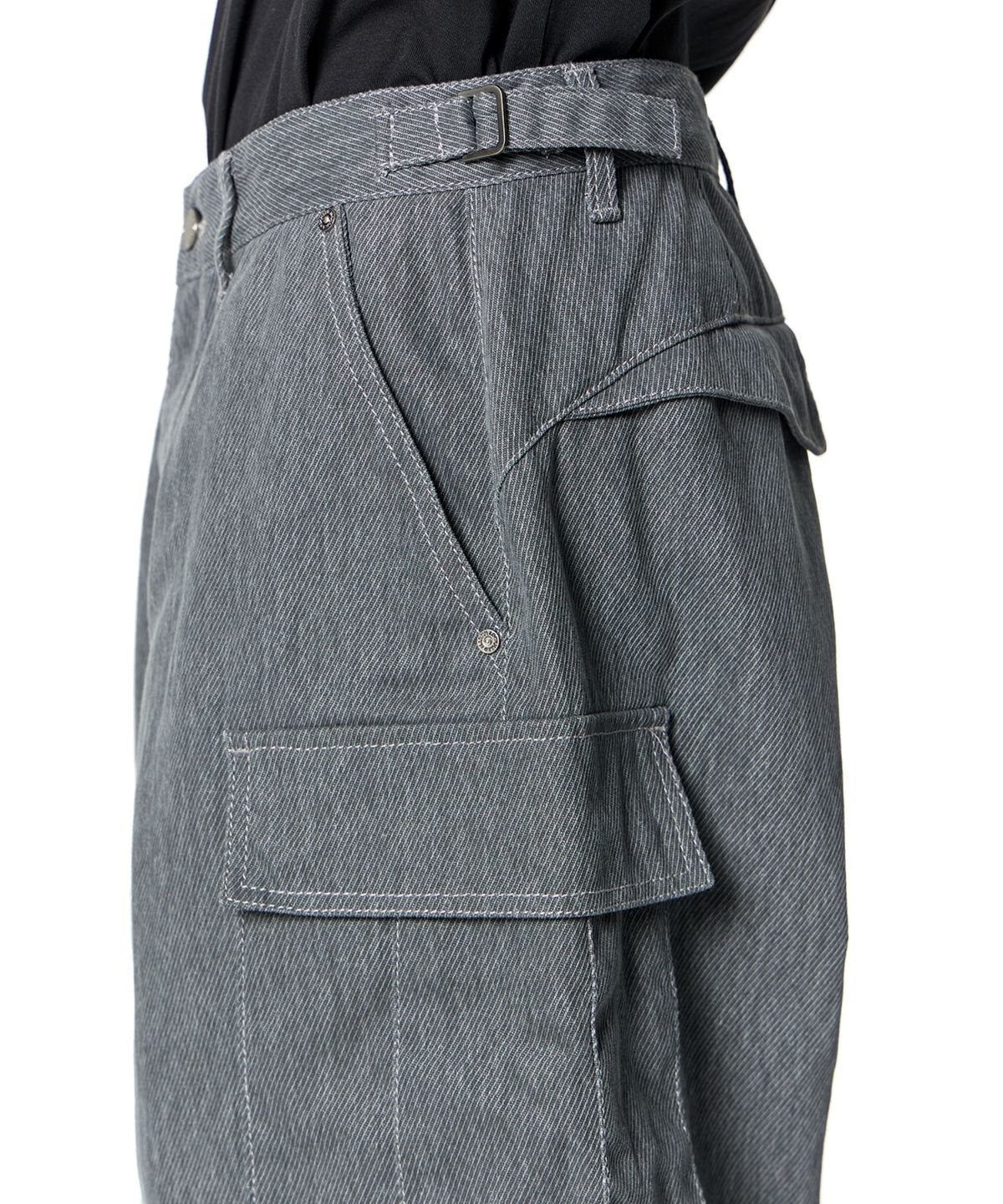 록히드마틴(LOCKHEED MARTIN) Round Knee Cargo Pants (GREY)