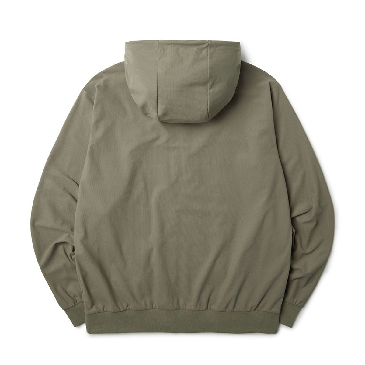 브롬톤 런던(BROMPTON LONDON) RIBBED FULL ZIP HOODY - D/BEIGE (P233MFT101)