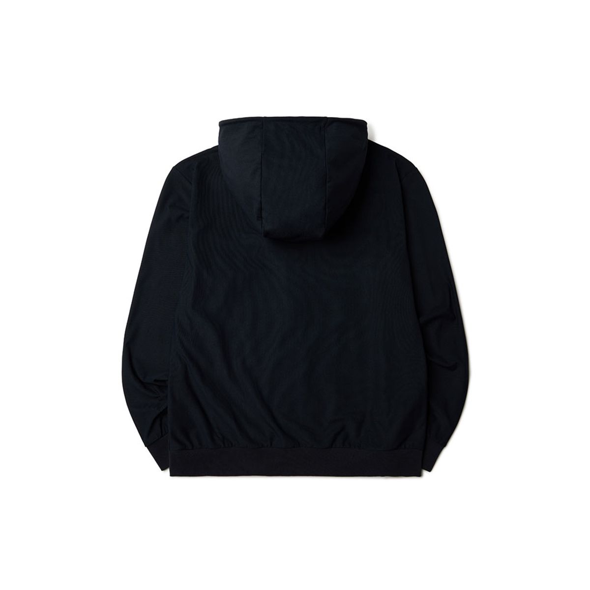 브롬톤 런던(BROMPTON LONDON) RIBBED FULL ZIP HOODY - BLACK (P233MFT101)