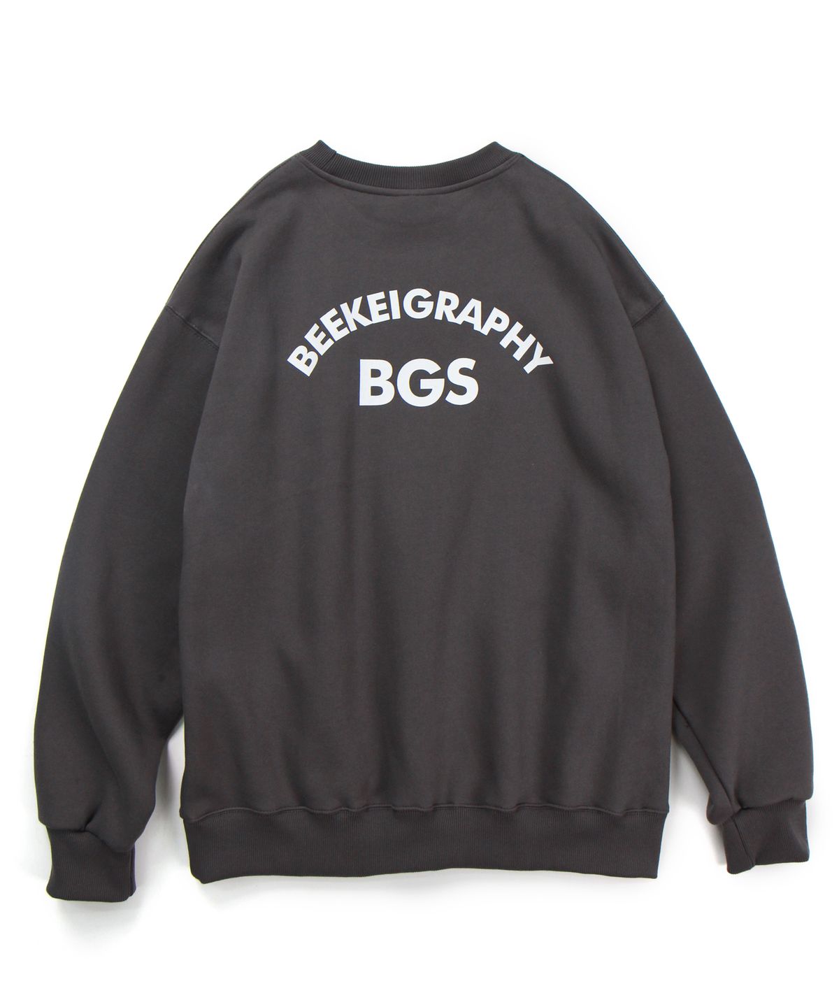 앱놀머씽(ABNORMALTHING) BGS23 CREWNECK (CHARCOAL)