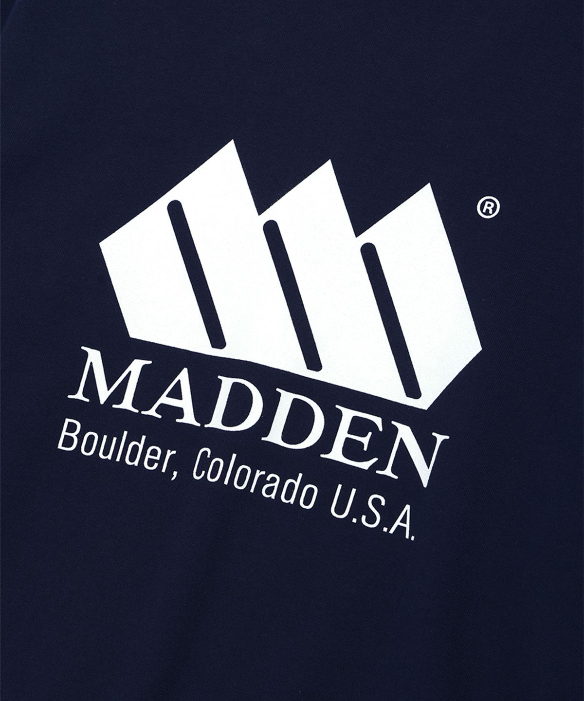 매든(MADDEN) Basic Logo Sweatshirts Navy