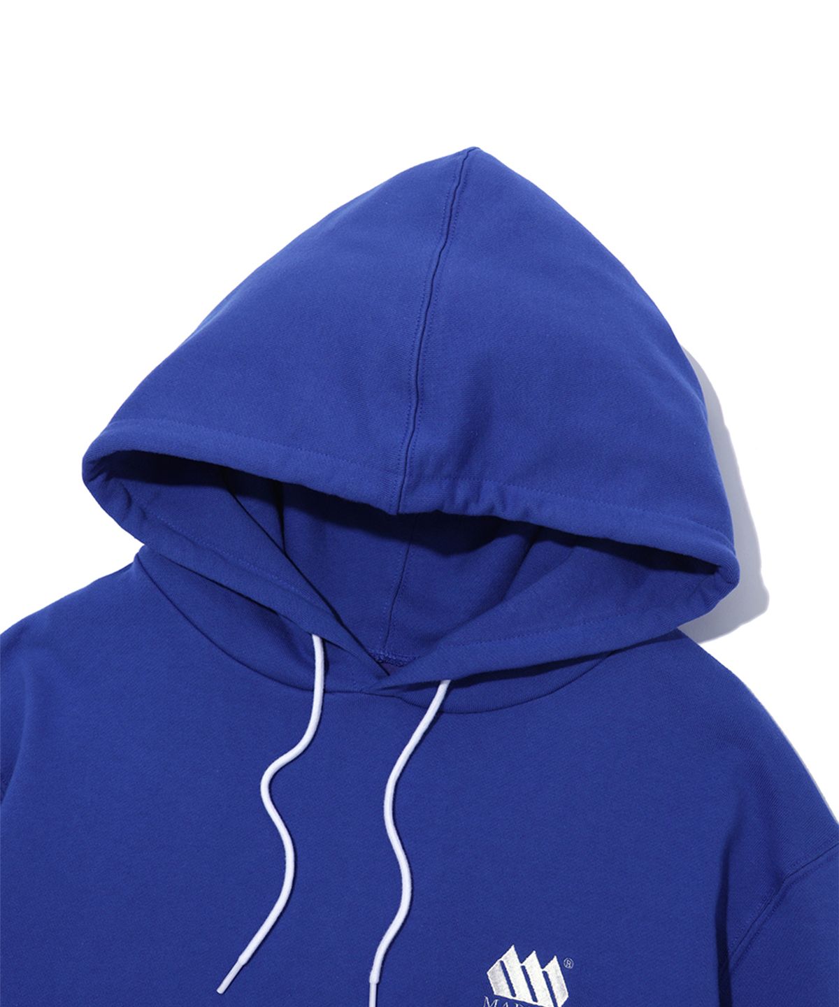 매든(MADDEN) Small Logo Hoodie Royal Blue