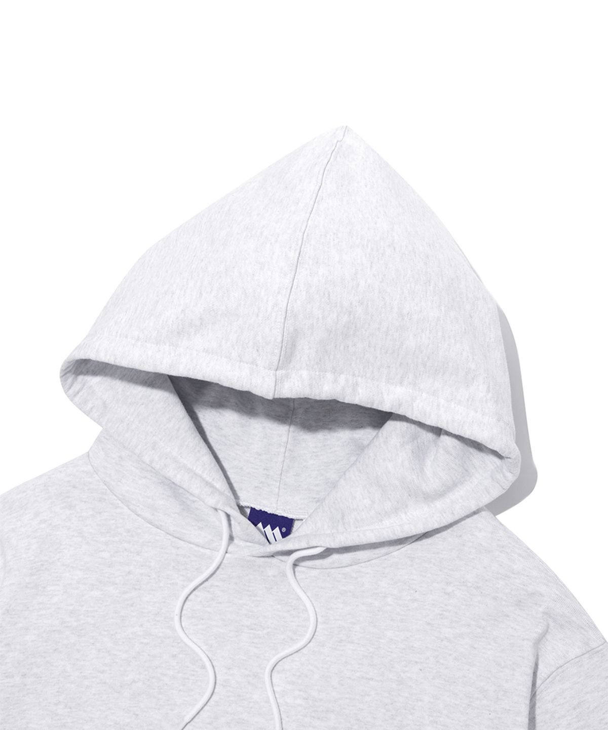 매든(MADDEN) Small Logo Hoodie Melange Grey
