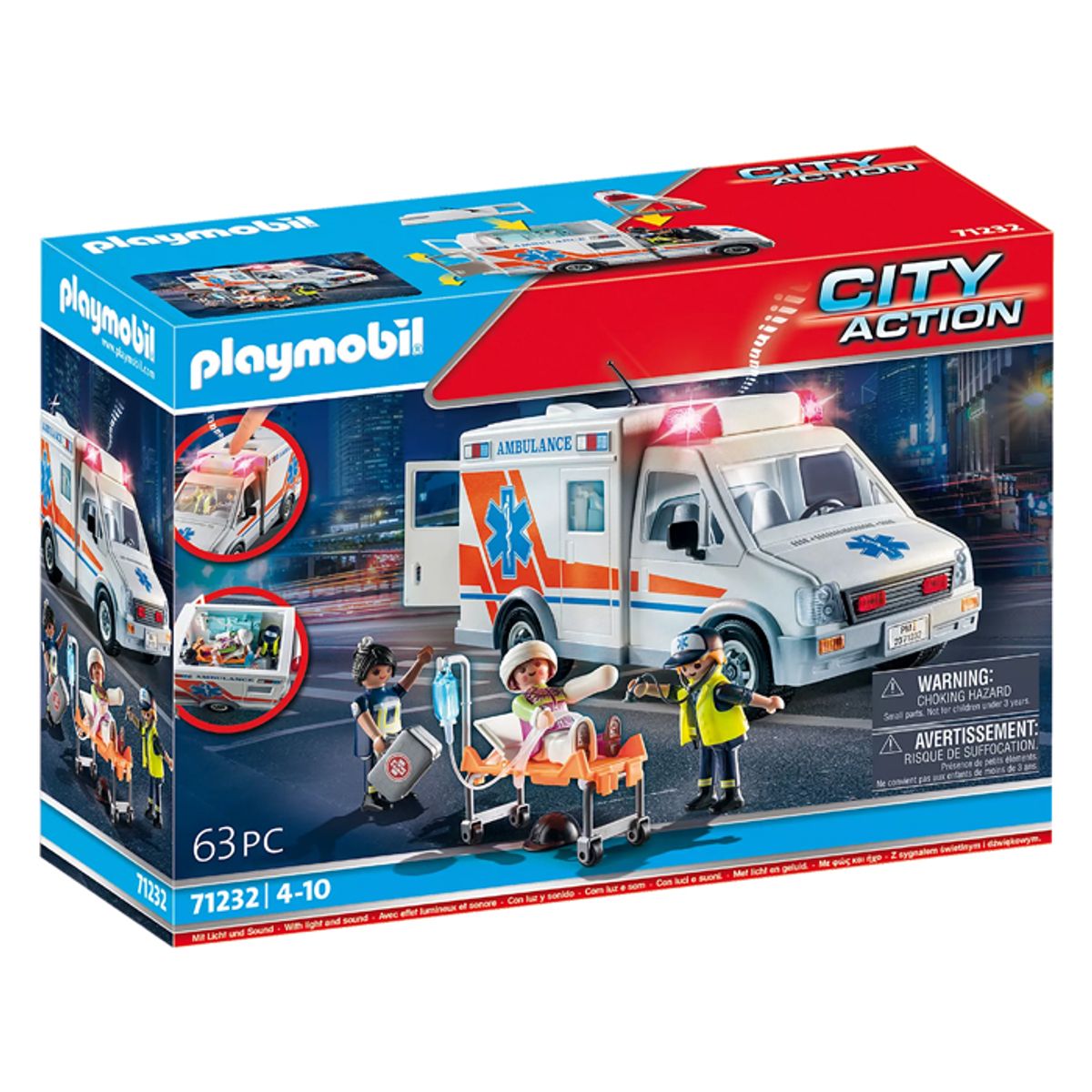플레이모빌(PLAYMOBIL) 구급차(71232)