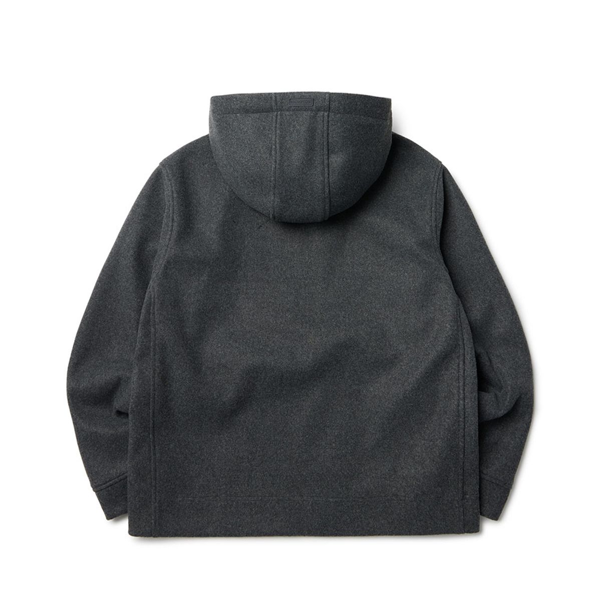 브롬톤 런던(BROMPTON LONDON) WOOL HALF ZIP HOODY - DGREY (P233UTS236)