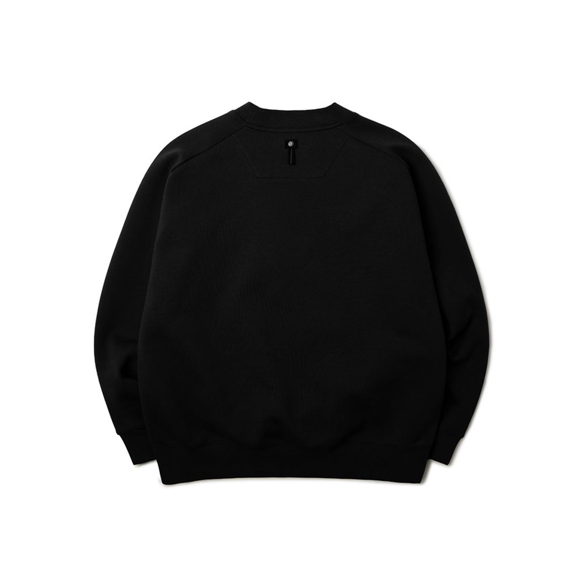 브롬톤 런던(BROMPTON LONDON) RAGLAN CREWNECK SWEATSHIRT - BLACK (P233MTS110)