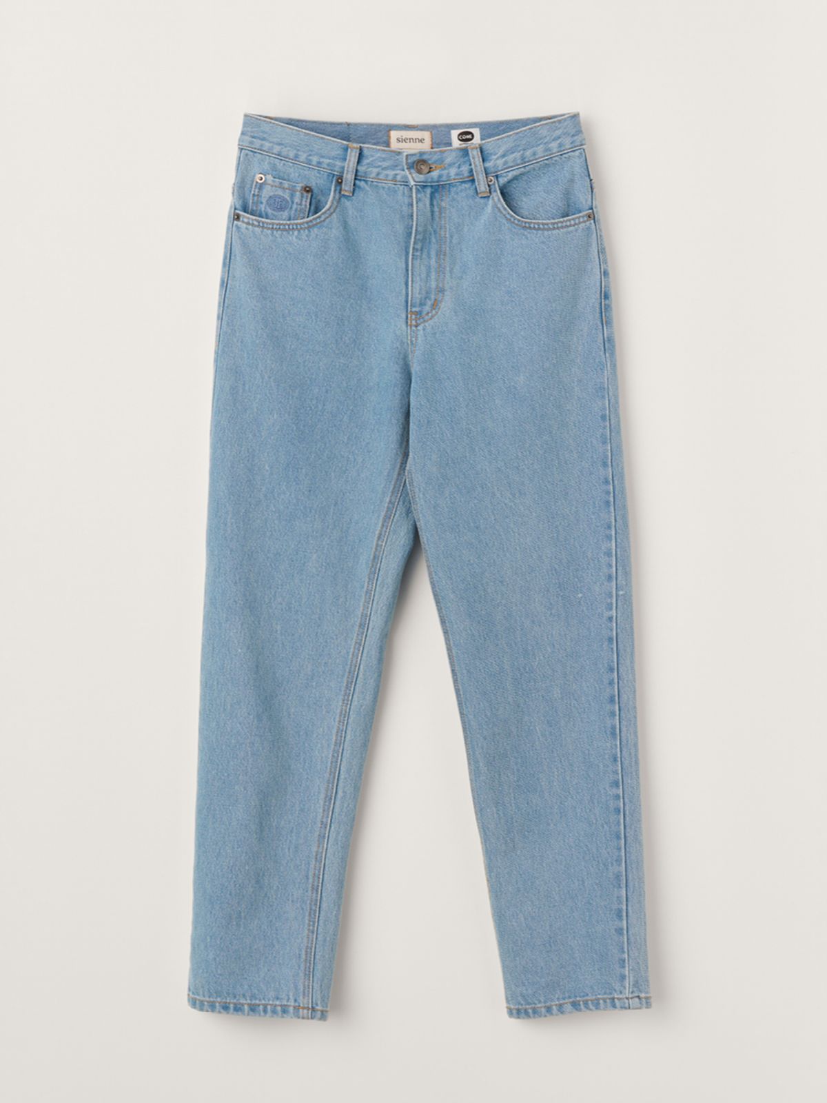 시엔느(SIENNE) Original Con Denim Pants (Light Blue)