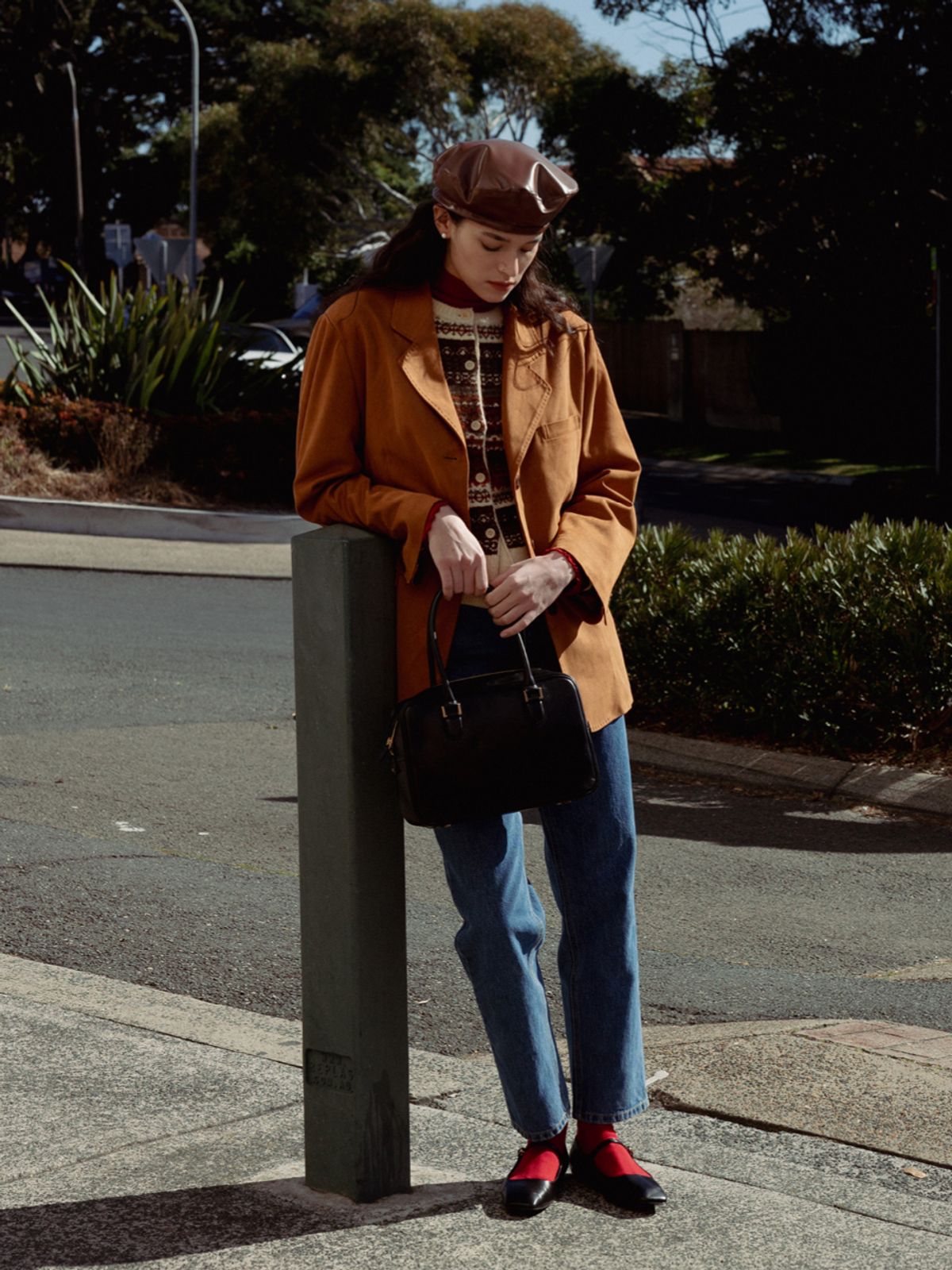 시엔느(SIENNE) Original Con Denim Pants (Mid Blue)