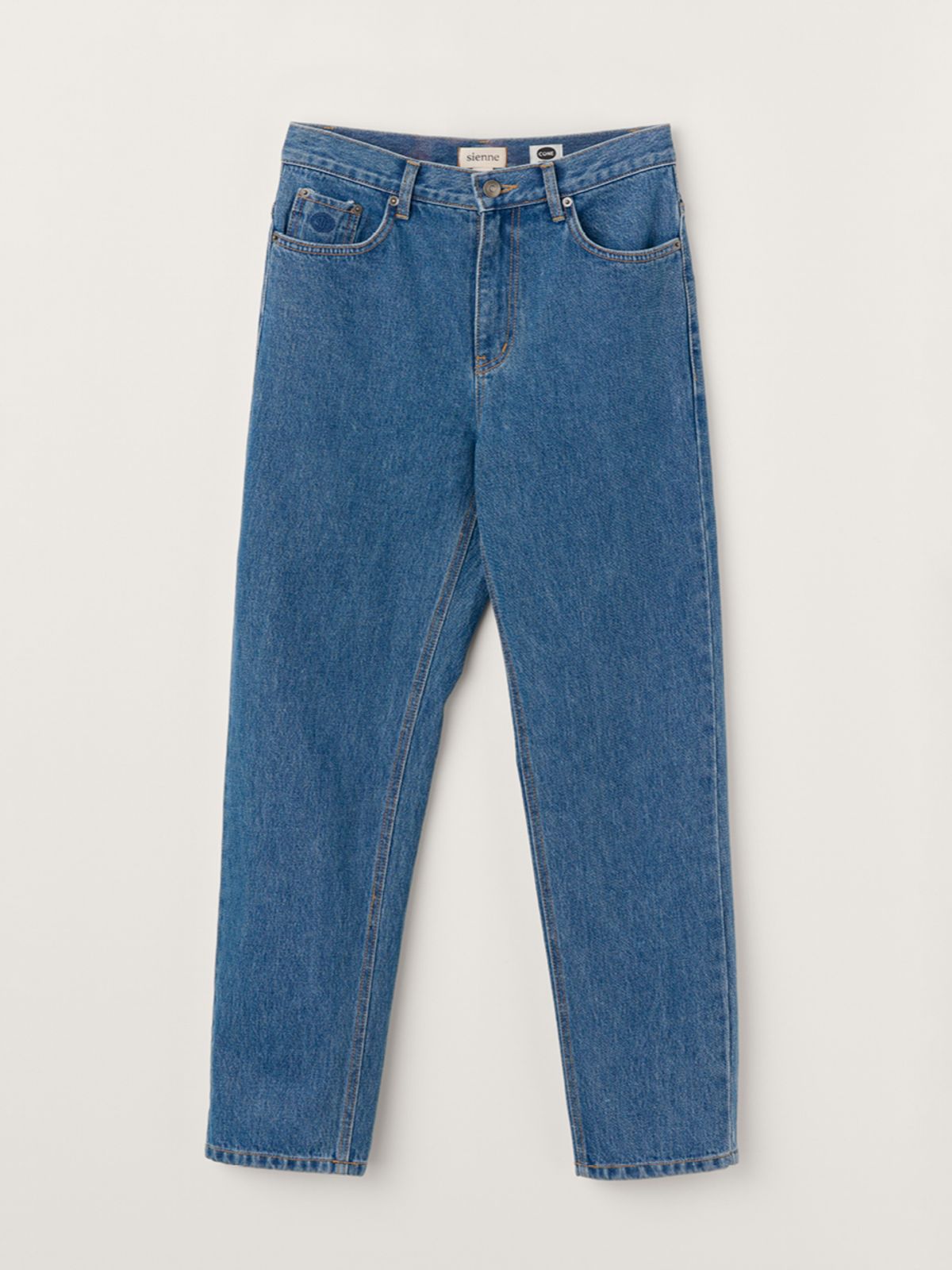 시엔느(SIENNE) Original Con Denim Pants (Mid Blue)