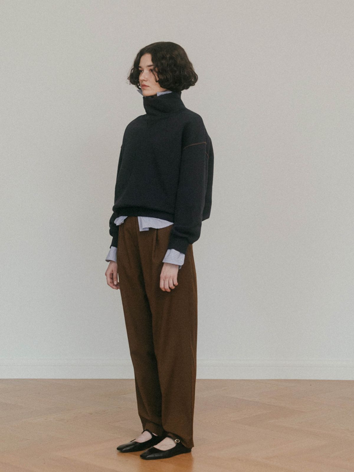 시엔느(SIENNE) Ben Slacks (Brown)
