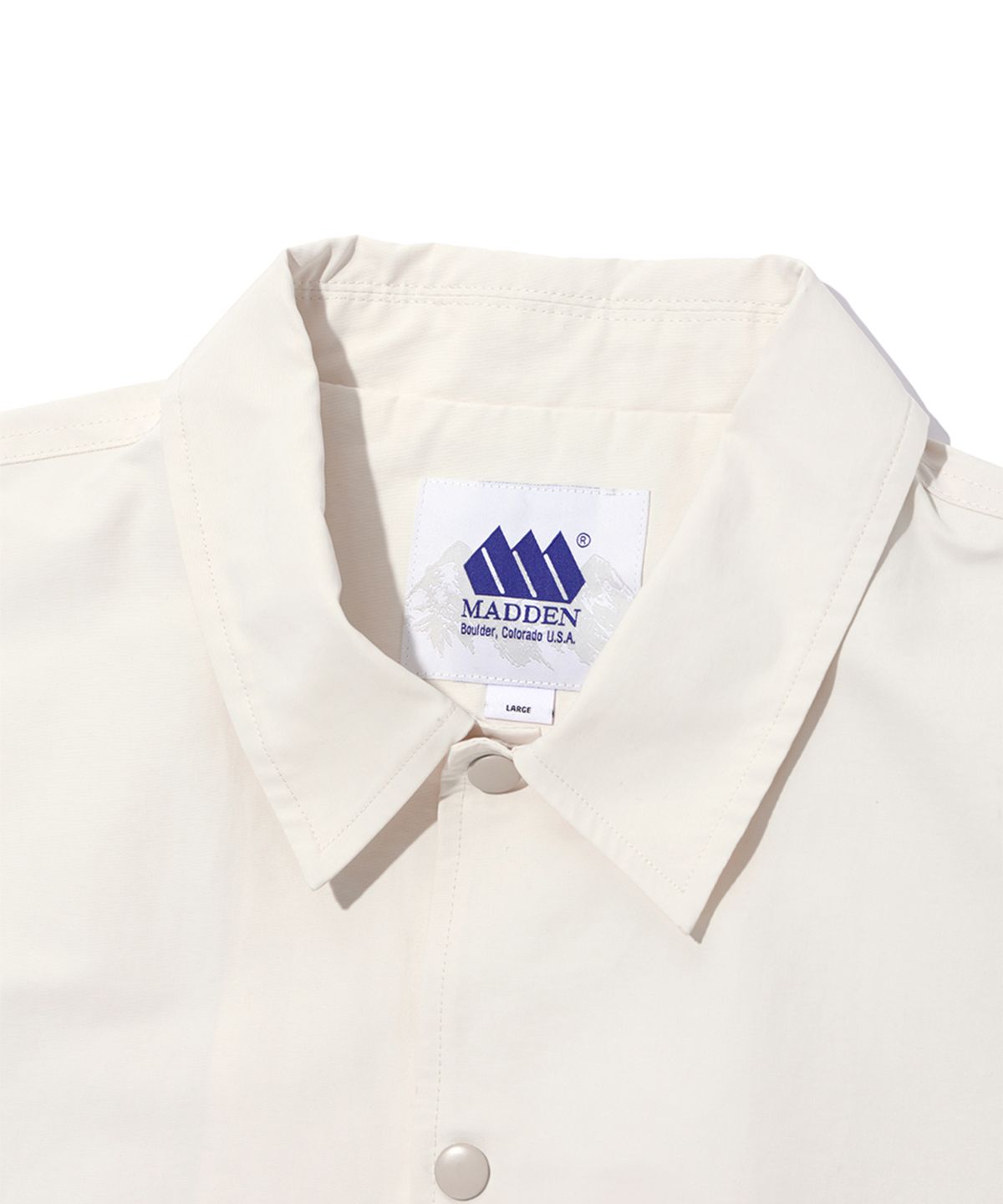 매든(MADDEN) CN Collar Blouson Ivory