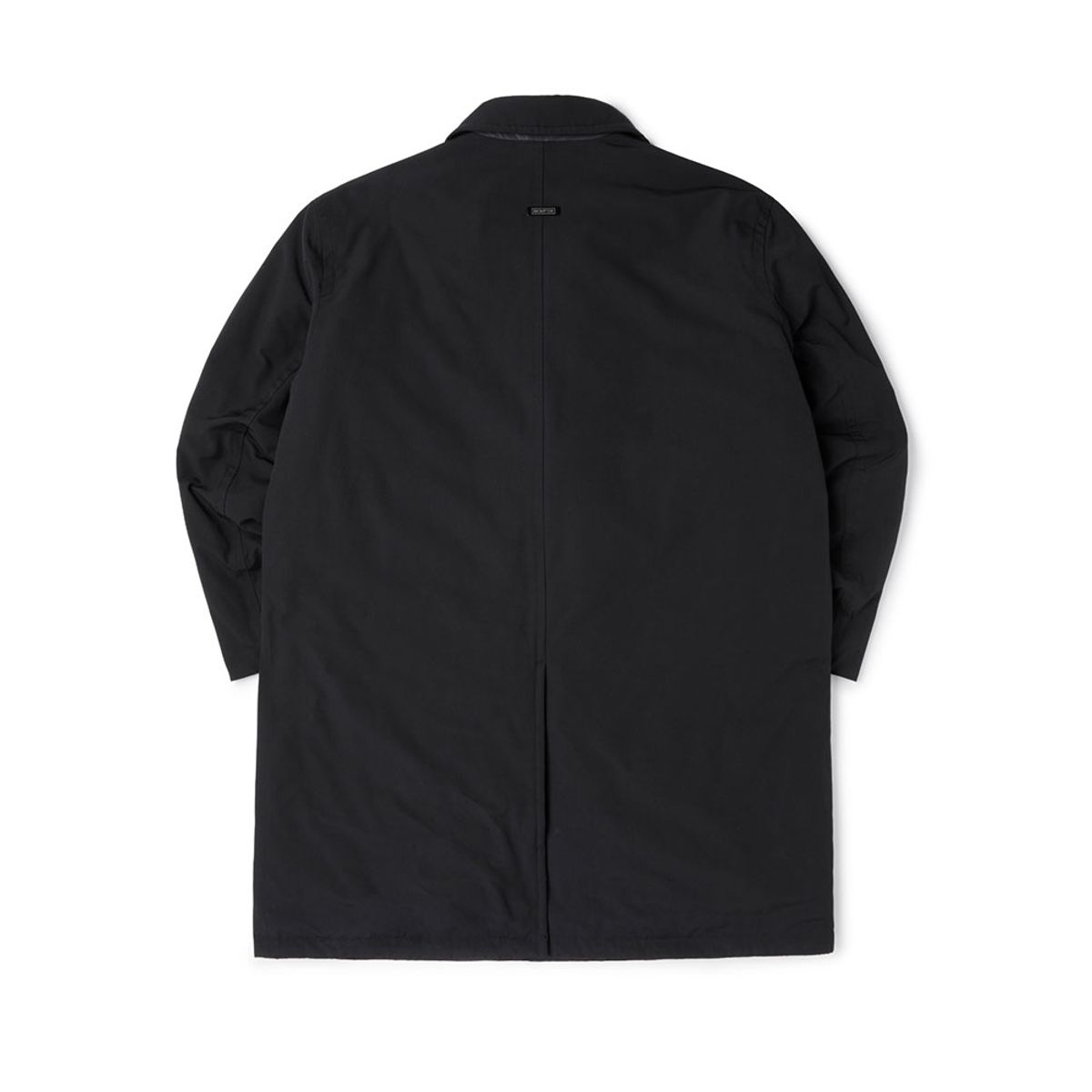 브롬톤 런던(BROMPTON LONDON) SINGLE BREASTED CAR COAT - BLACK (P233UCT110)