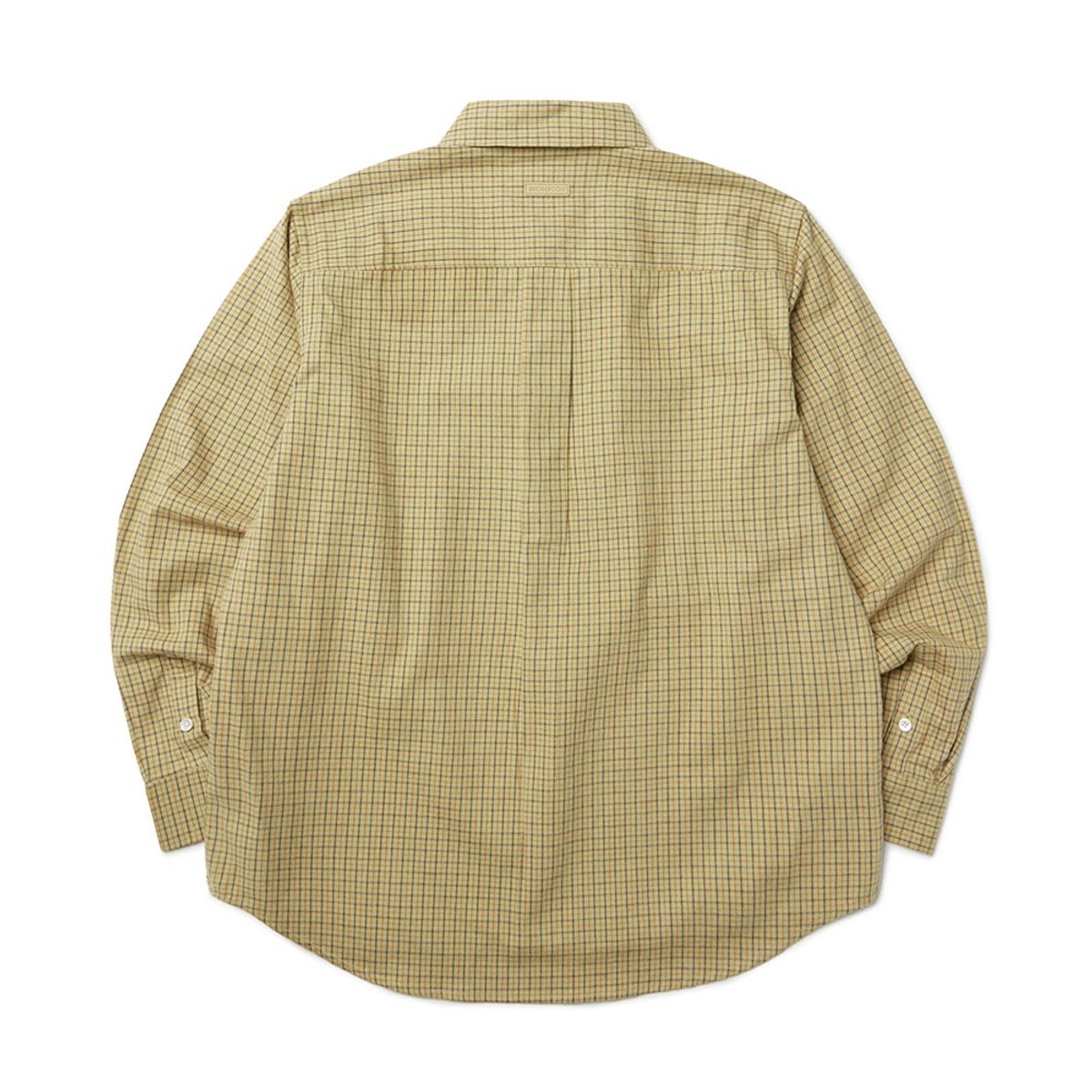 브롬톤 런던(BROMPTON LONDON) COTTON CHEQUERED SHIRT - BEIGE (P233MSH221)